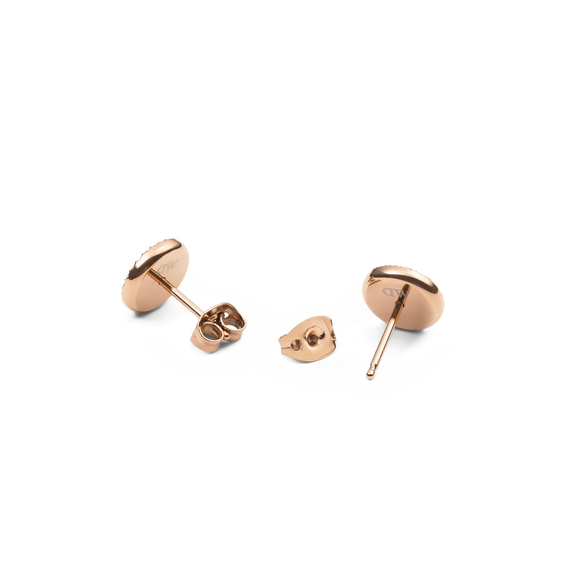 Audrey Earrings Jade Rose Gold - Image 4