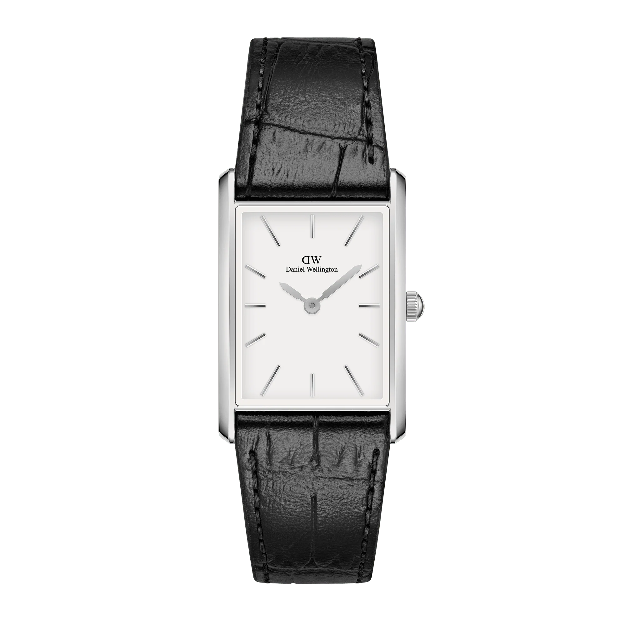 Bound Black Crocodile Silver