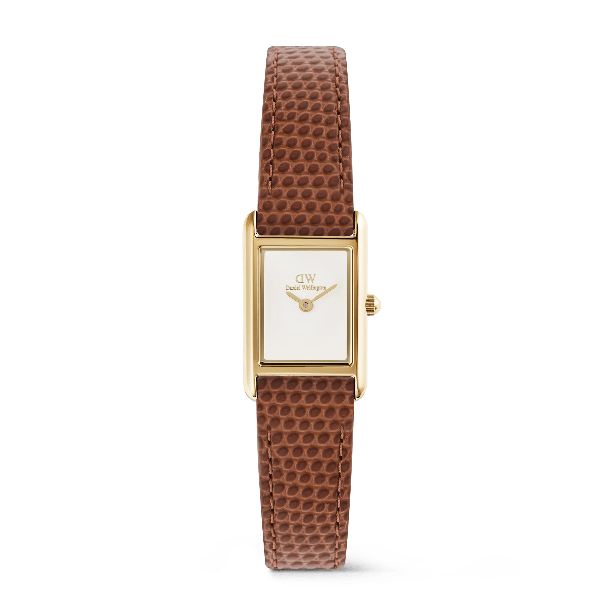 Bound Mini Light Brown Lizard Gold