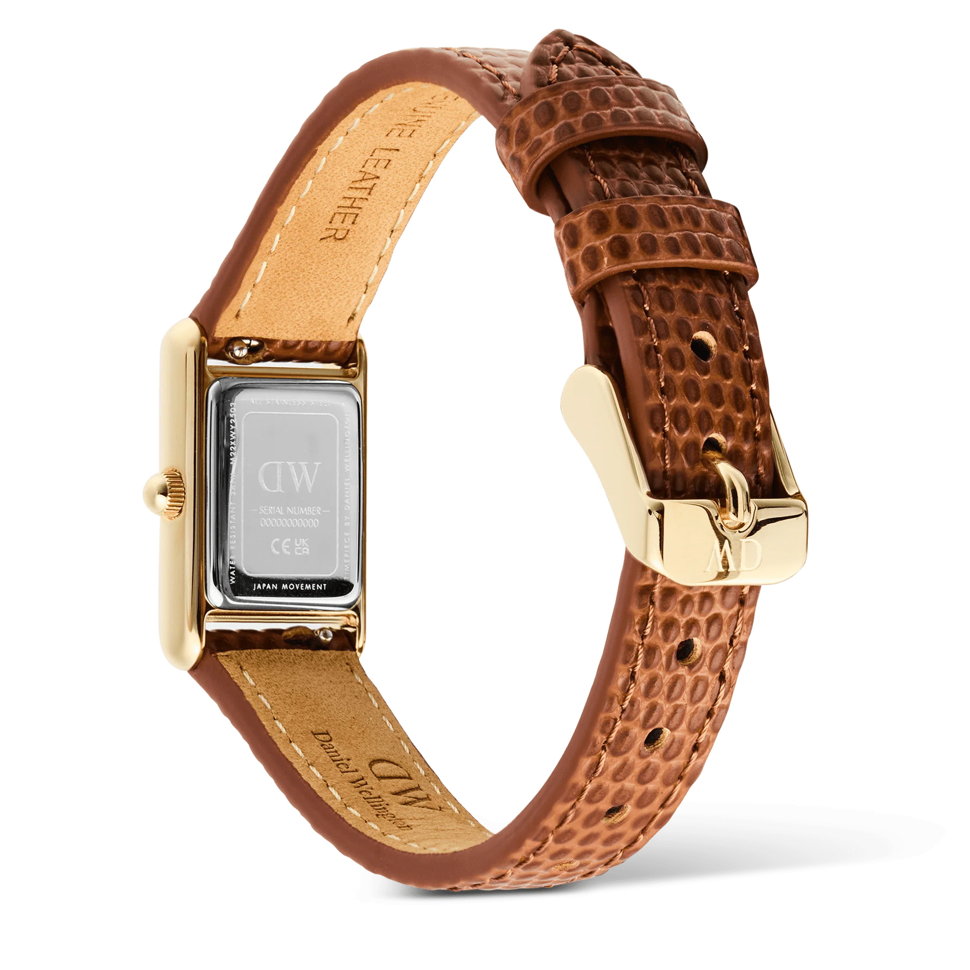 Bound Mini Light Brown Lizard Gold - Image 5