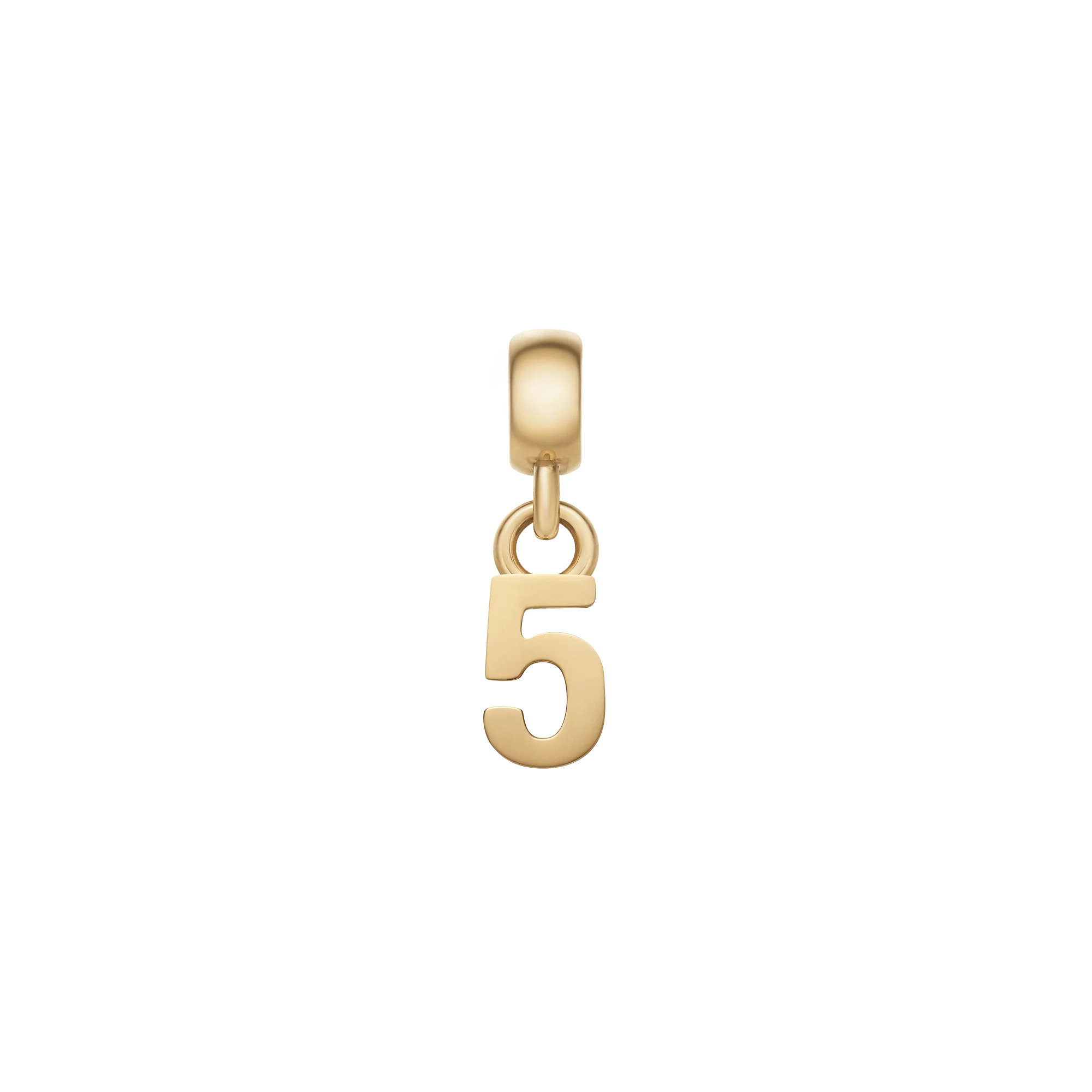 Number Charm Gold - Image 6