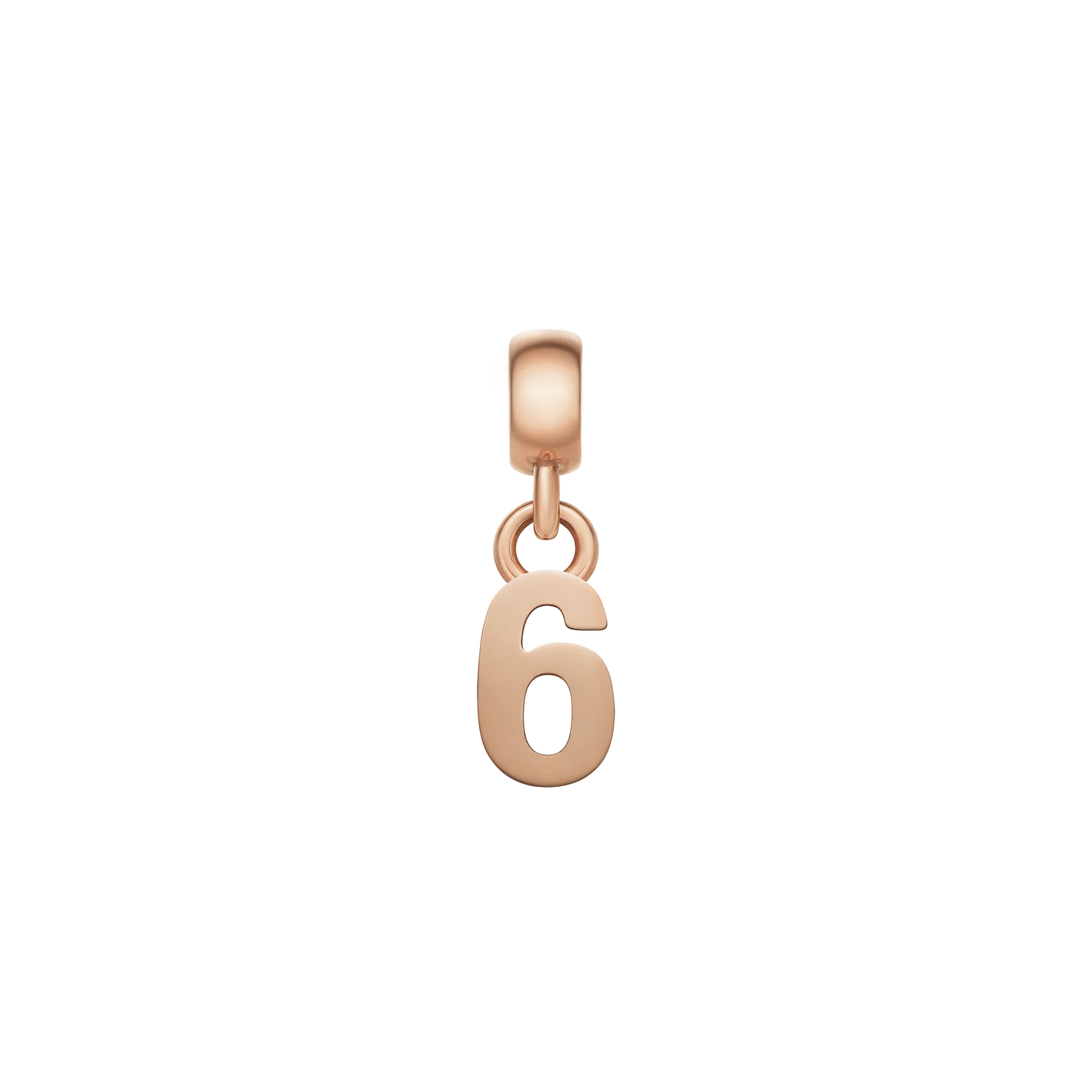 Number Charm Rose Gold - Image 7