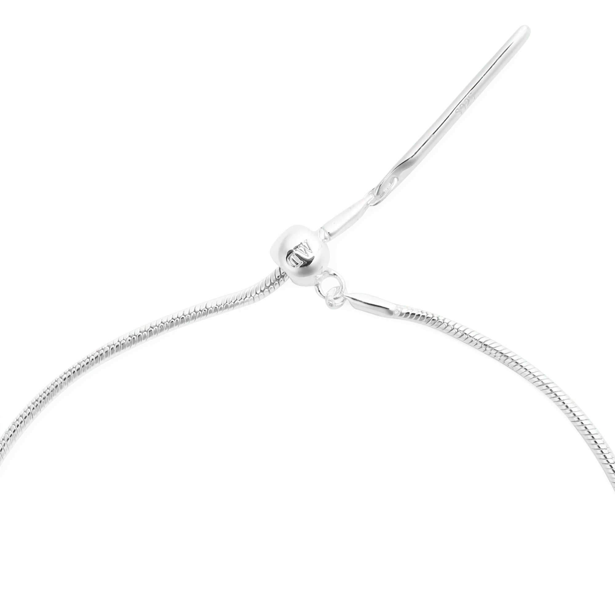 Charms Snake Bracelet S925 Sterling Silver - Image 5
