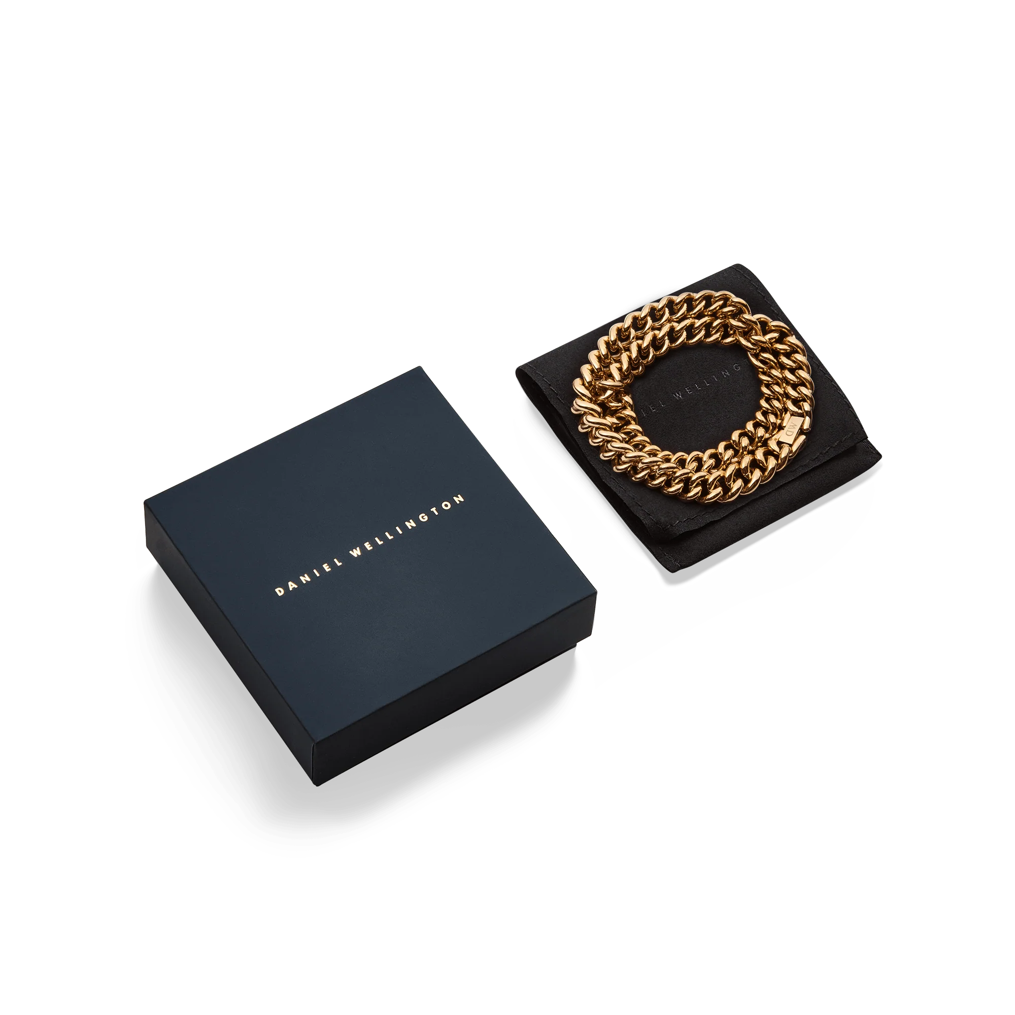 Chunky Chain Necklace Gold - Image 5