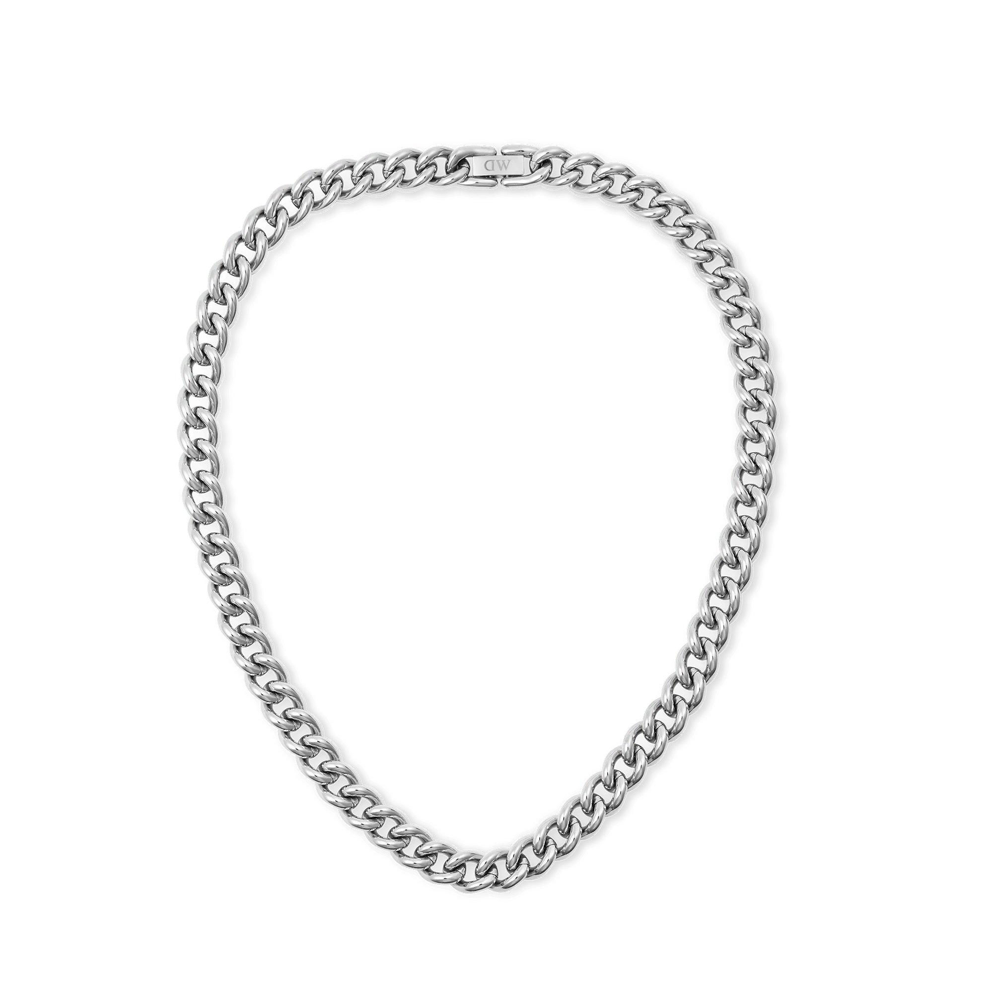 Chunky Chain Necklace Silver
