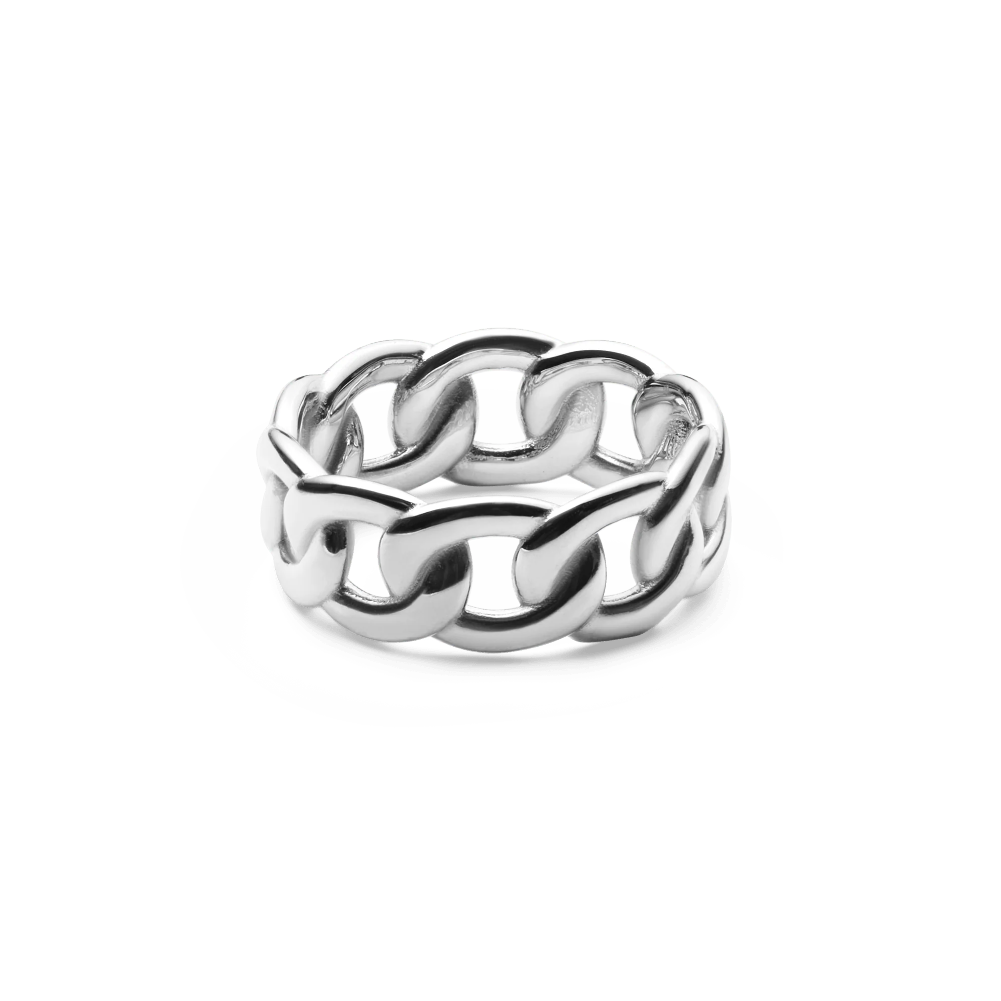 Chunky Chain Ring Silver - Image 4