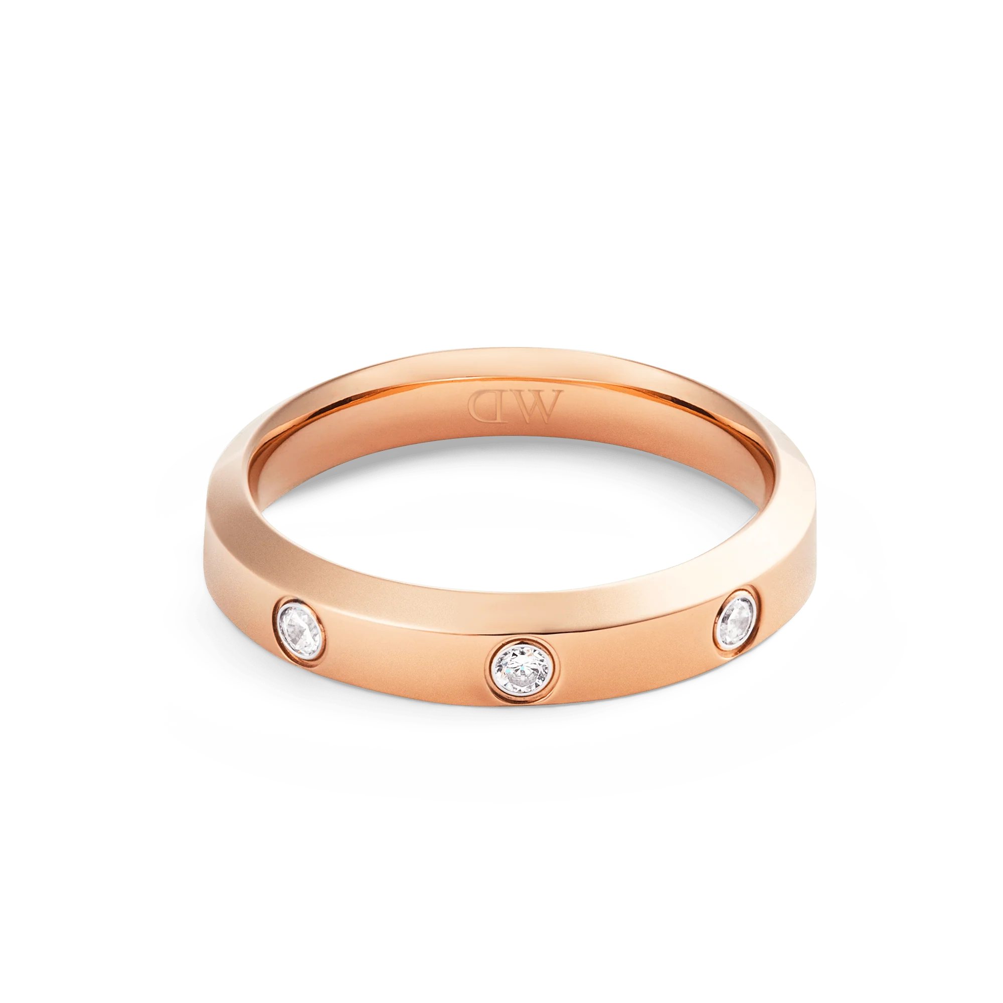 Classic Lumine Ring Rose Gold  4mm - Image 3