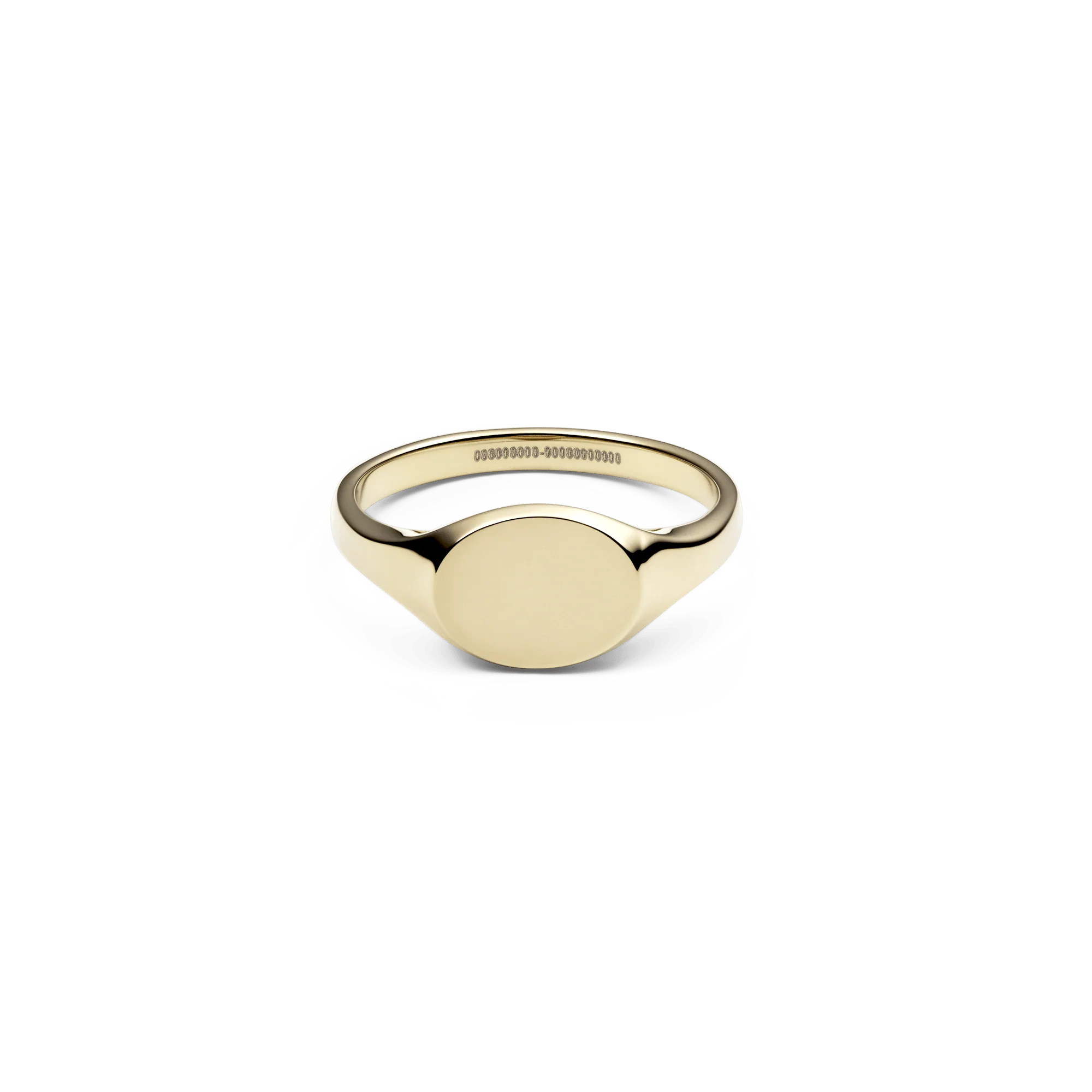 Classic Mini Signet Ring Gold