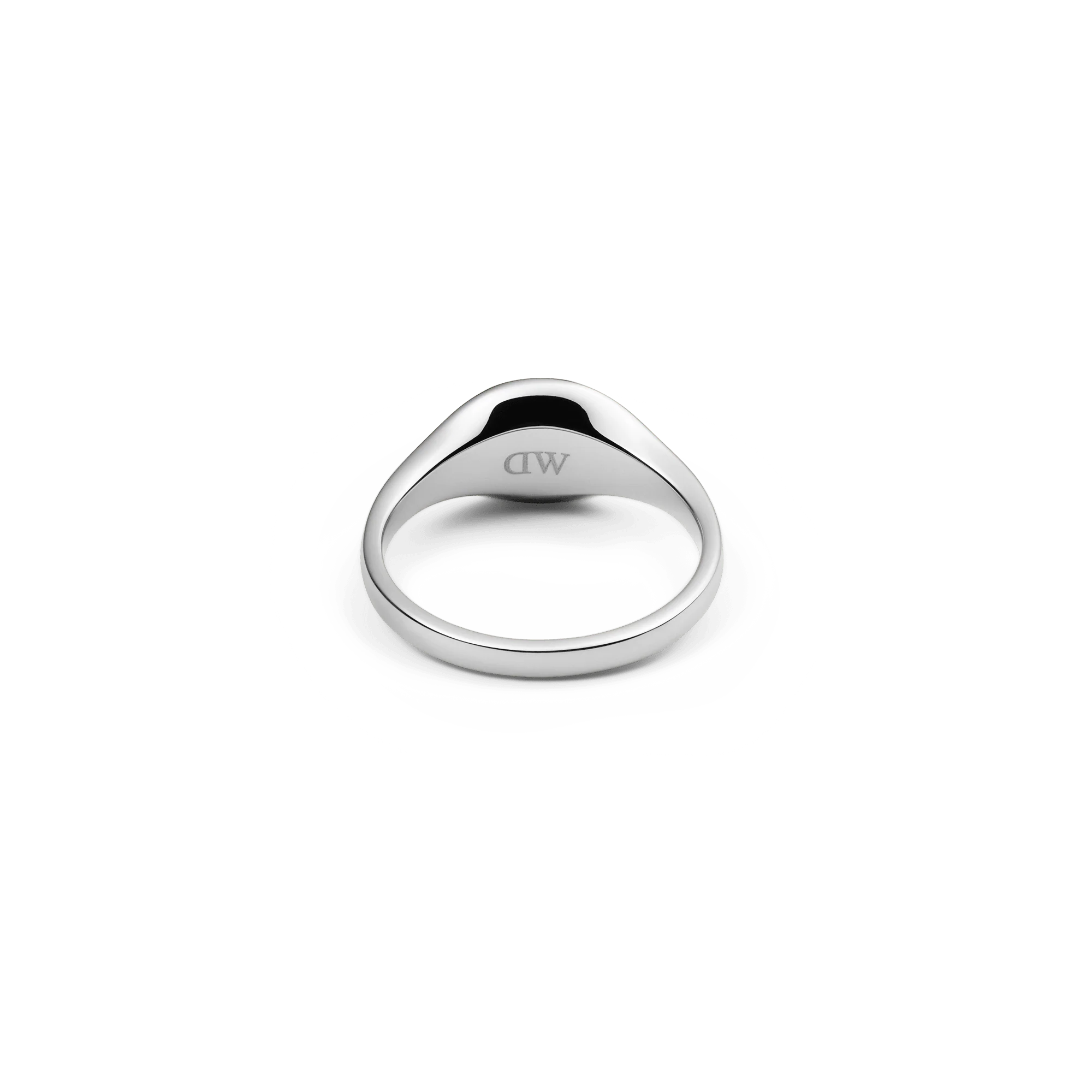 Classic Mini Signet Ring Silver - Image 4