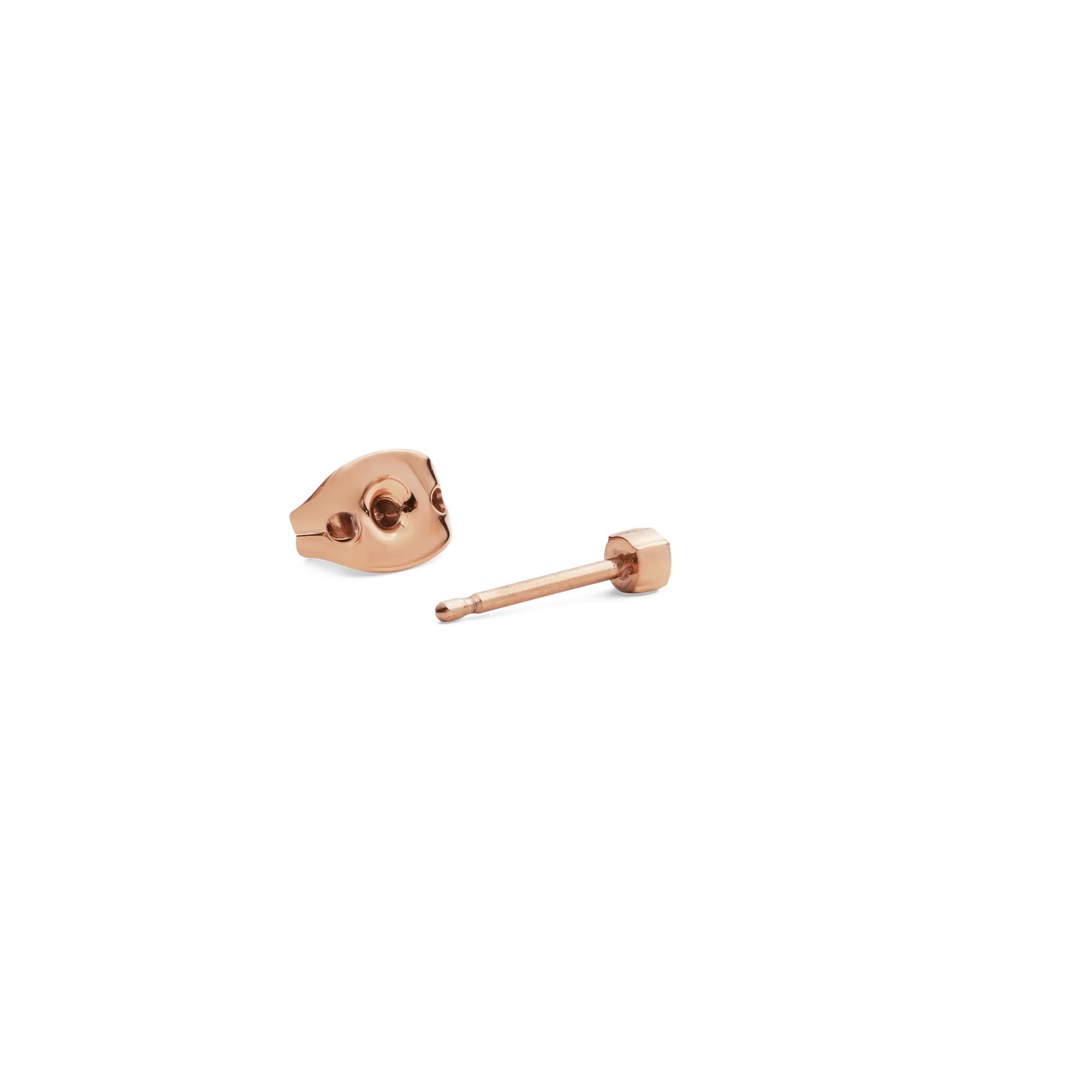 Crystal Stud Rose Gold - Image 4