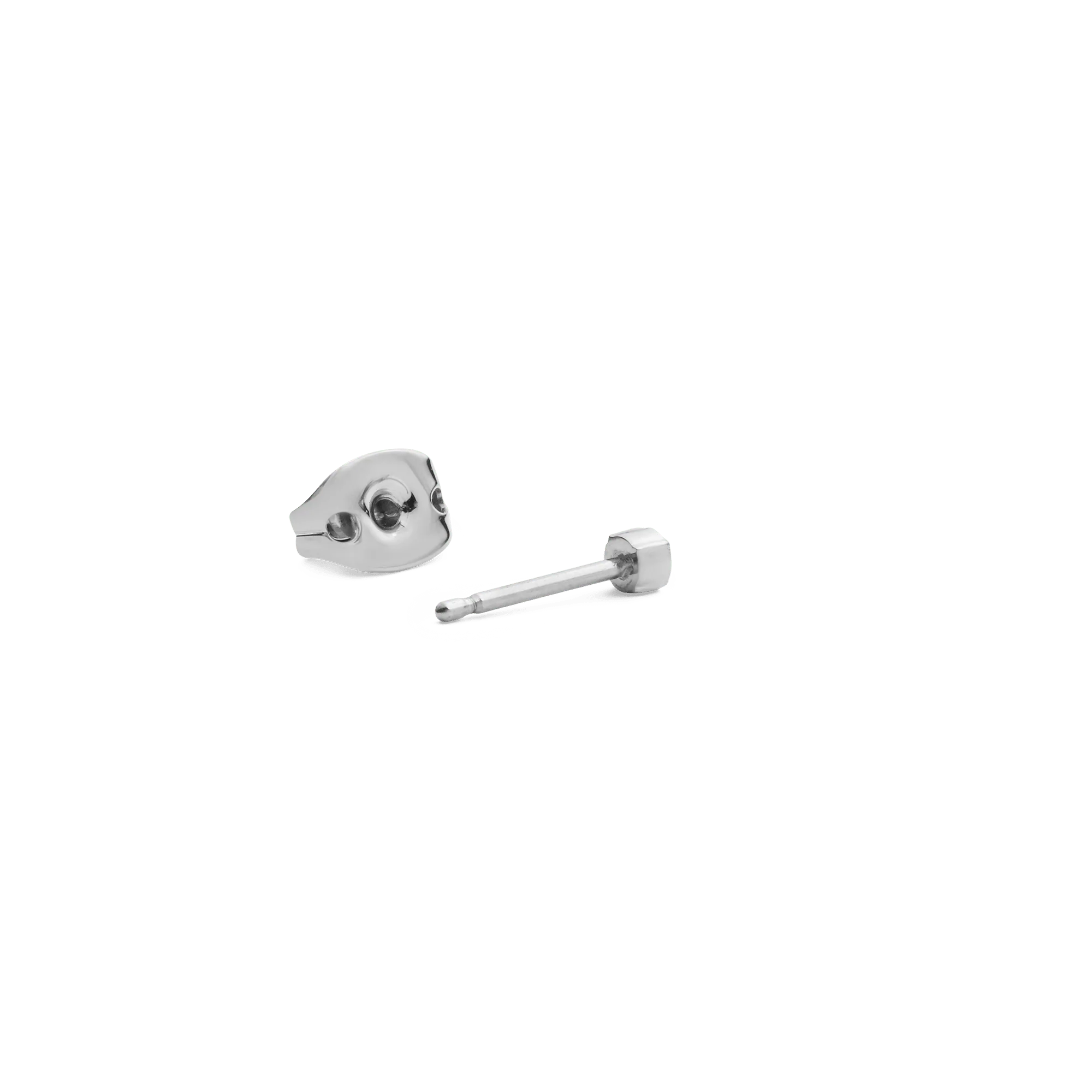 Crystal Stud Silver - Image 4