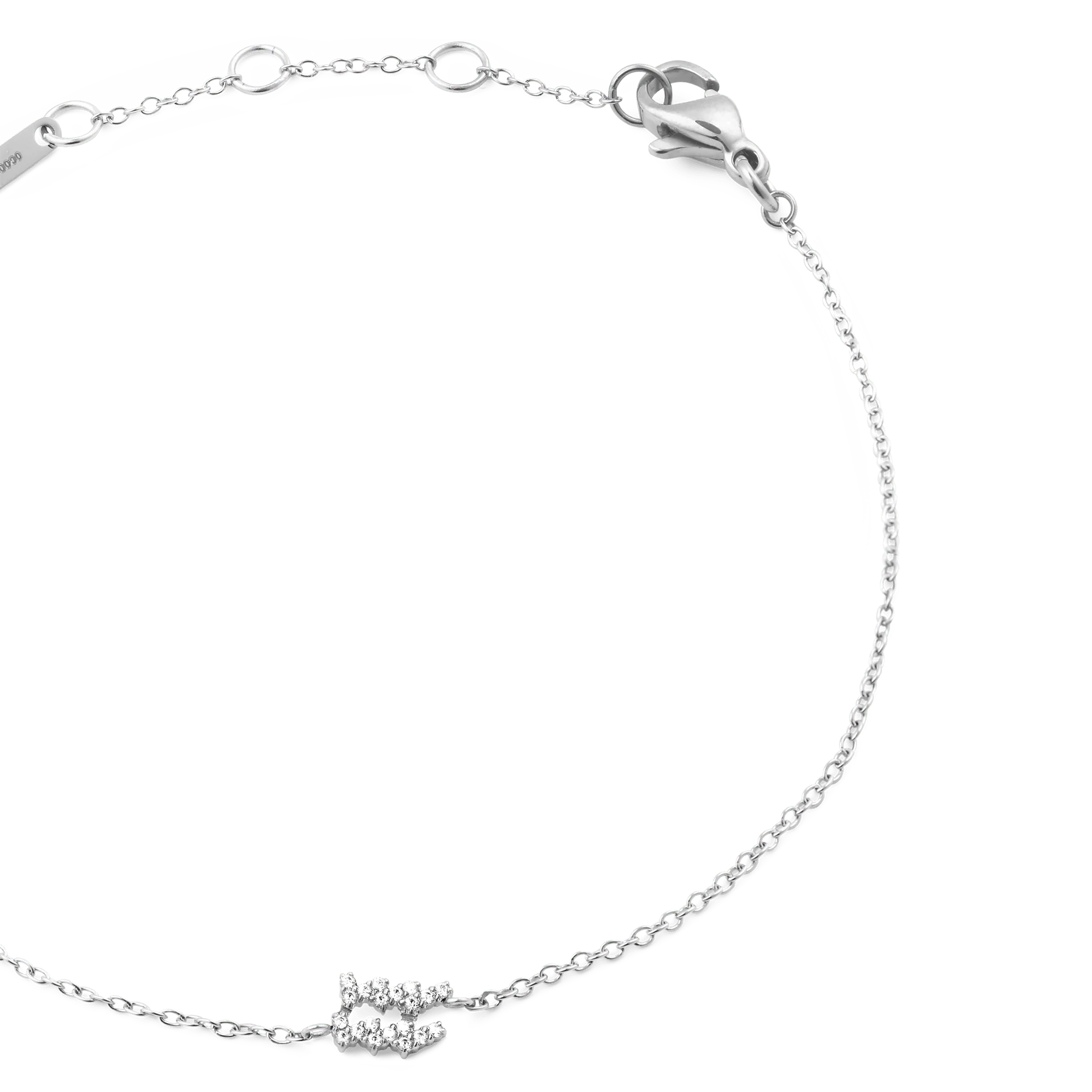 Crystal Zodiac Chain Bracelet Silver - Image 8