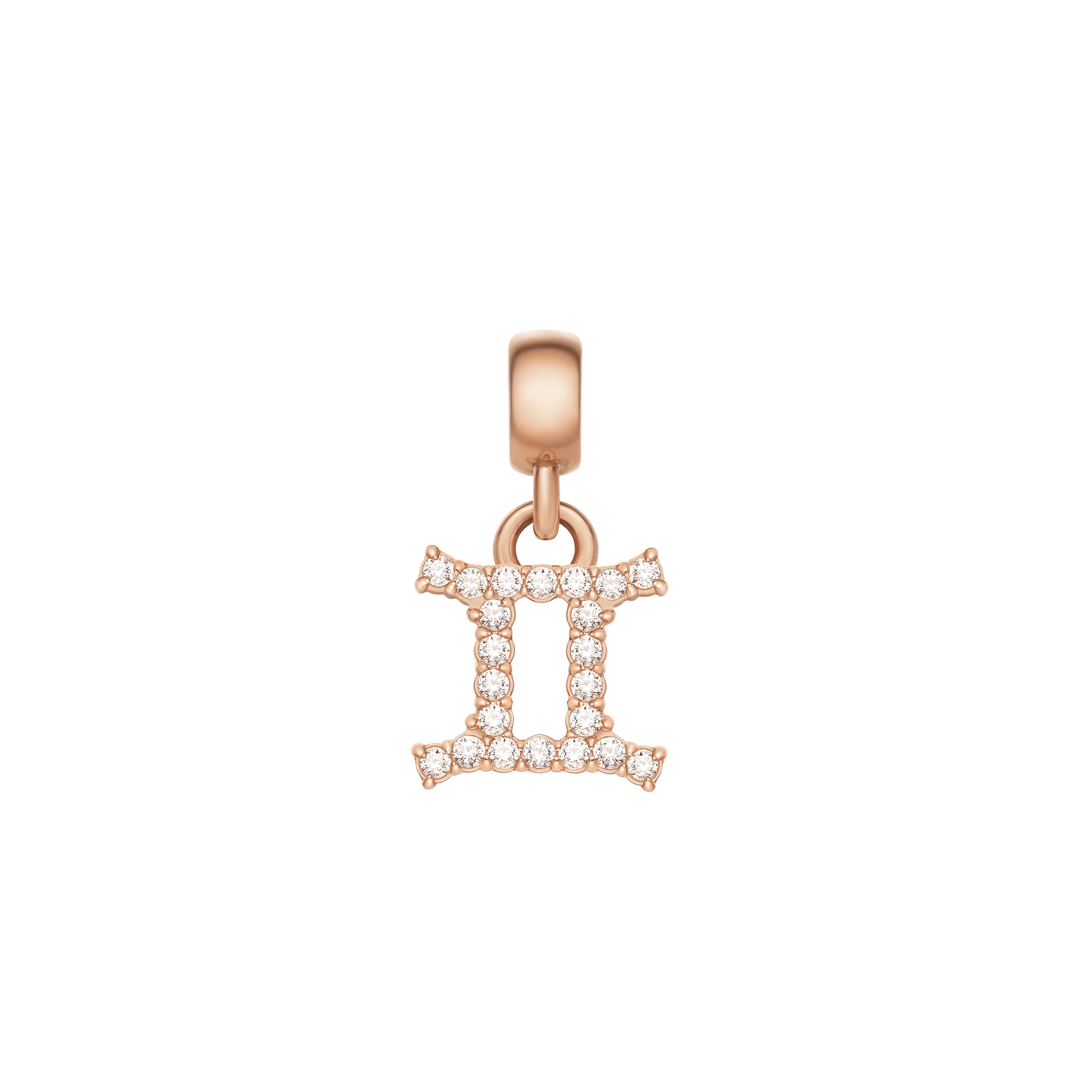 Crystal Zodiac Charm Rose Gold - Image 11