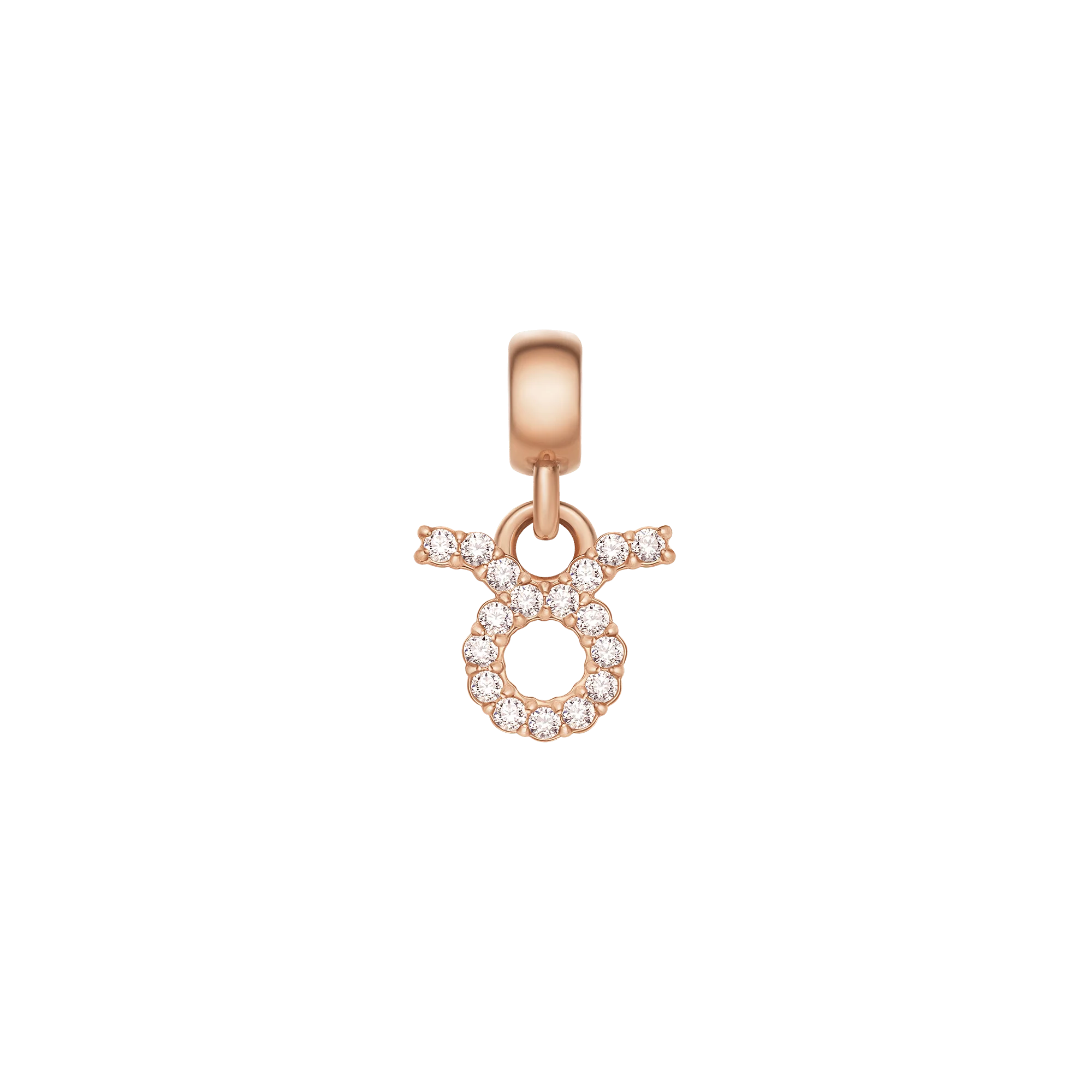Crystal Zodiac Charm Rose Gold - Image 13