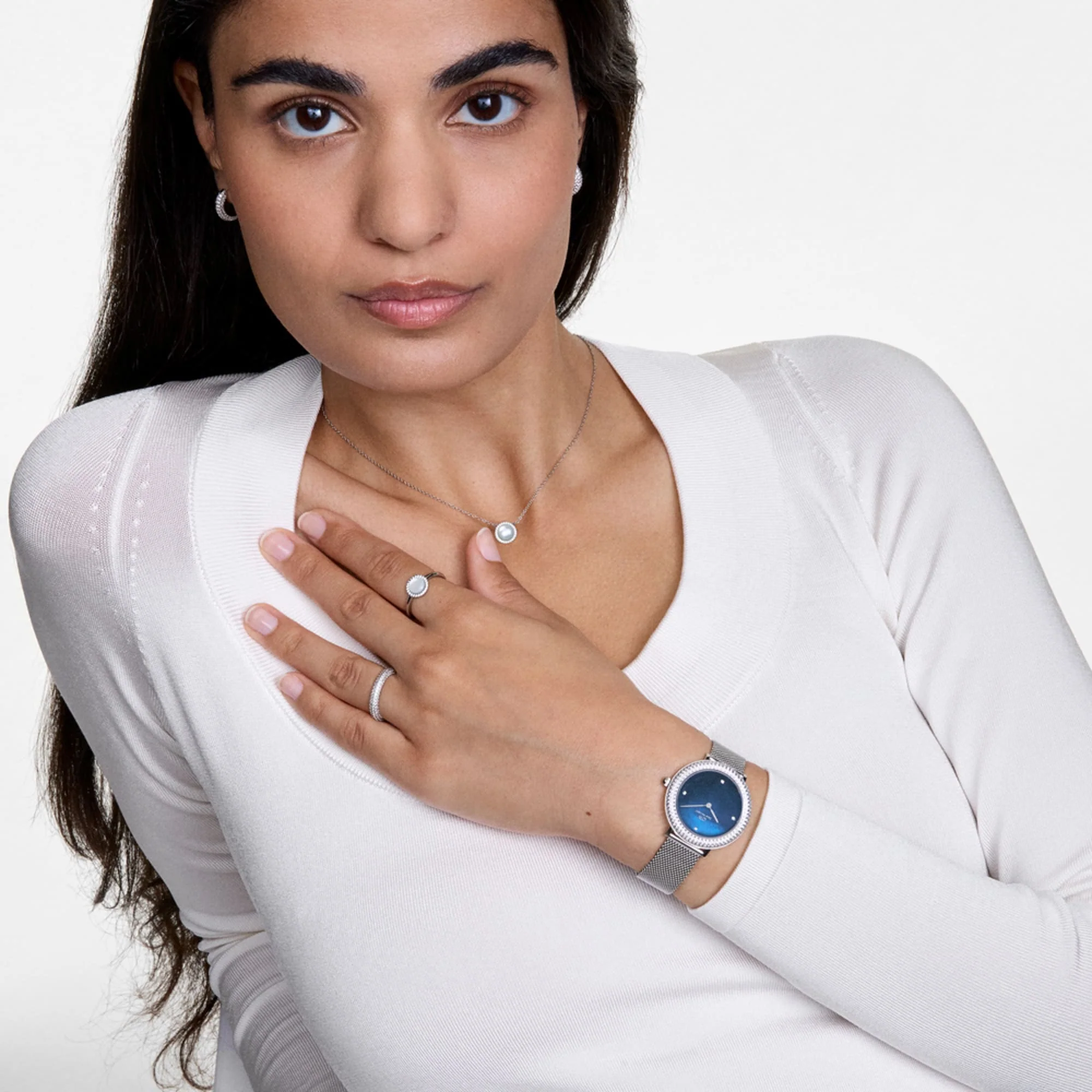 Crystalline Bezel Sterling Blue - Image 2