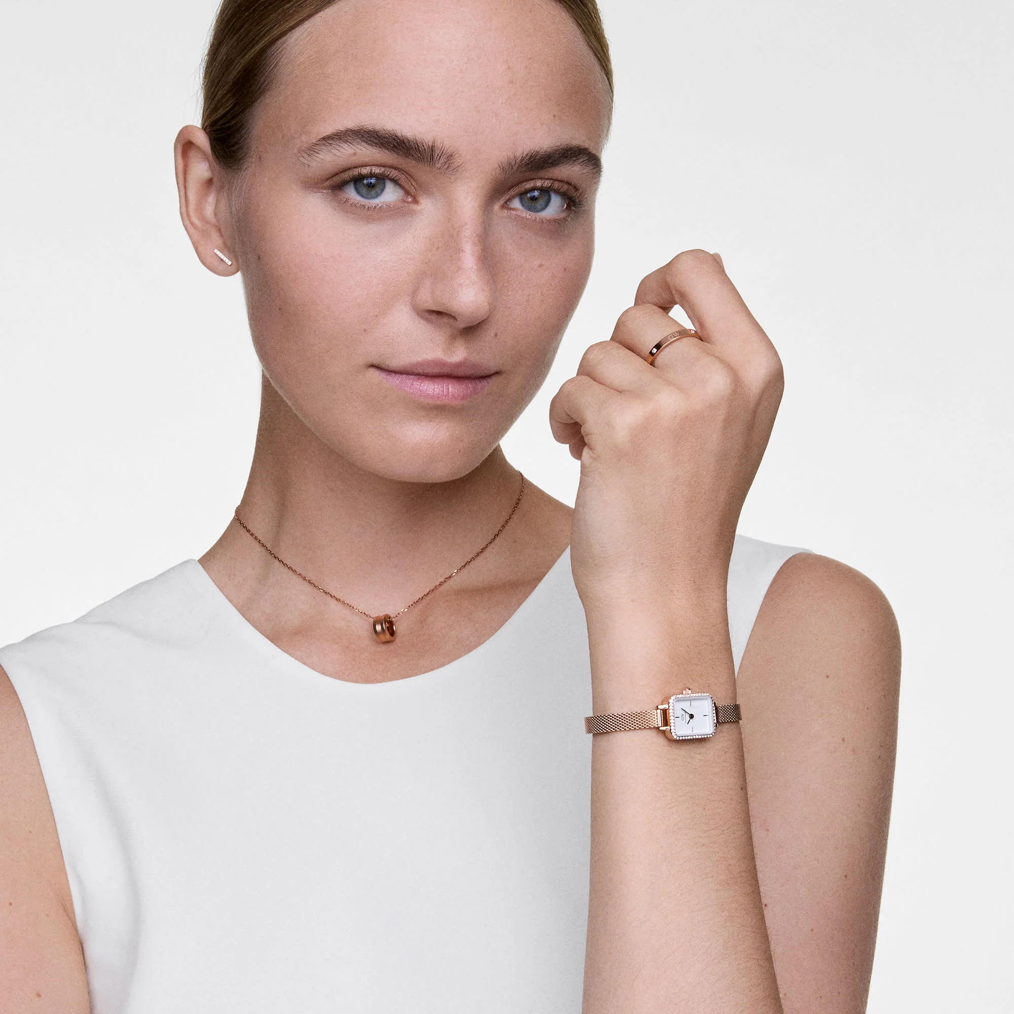 Elan Necklace Rose Gold - Image 2