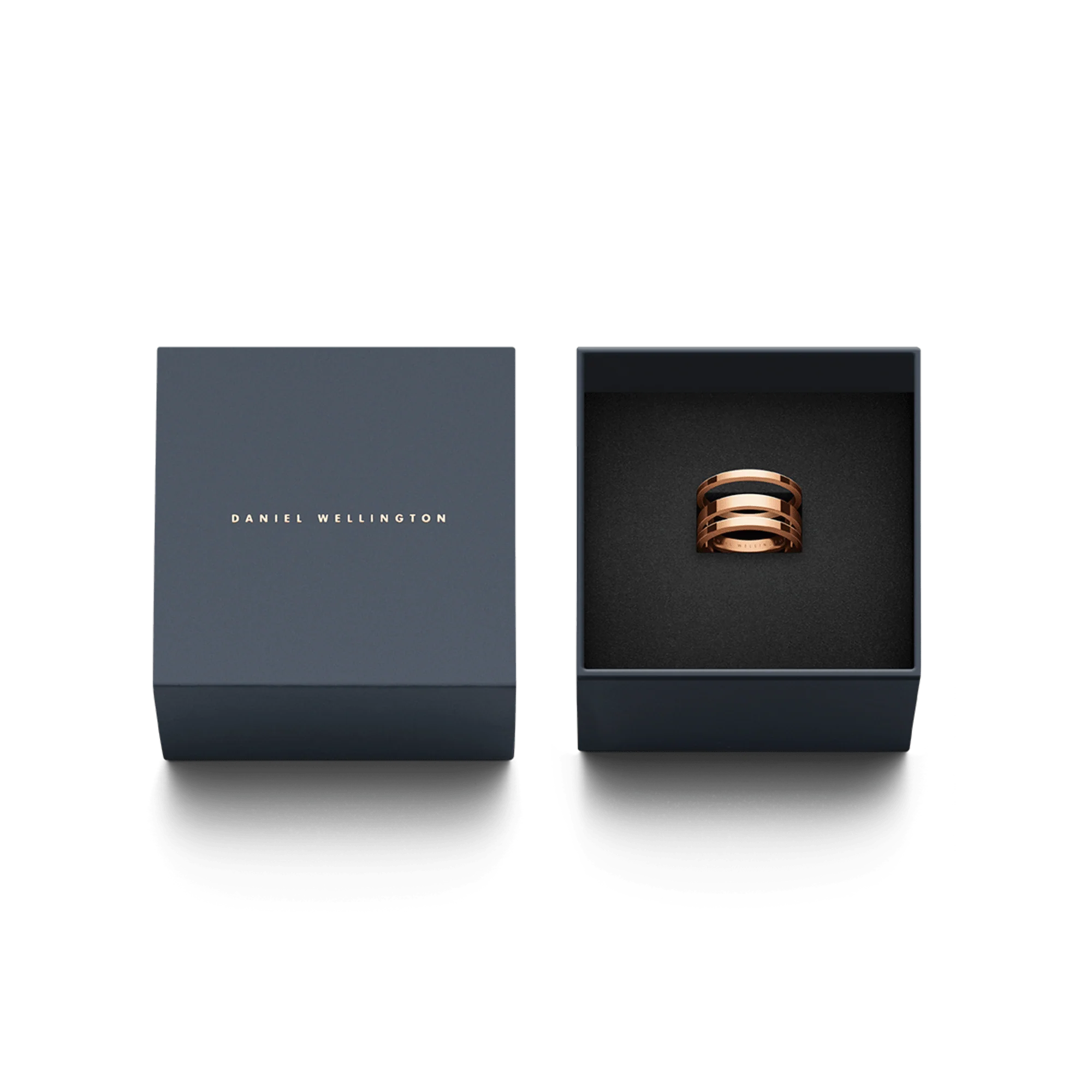 Elan Triad Ring Rose Gold - Image 4