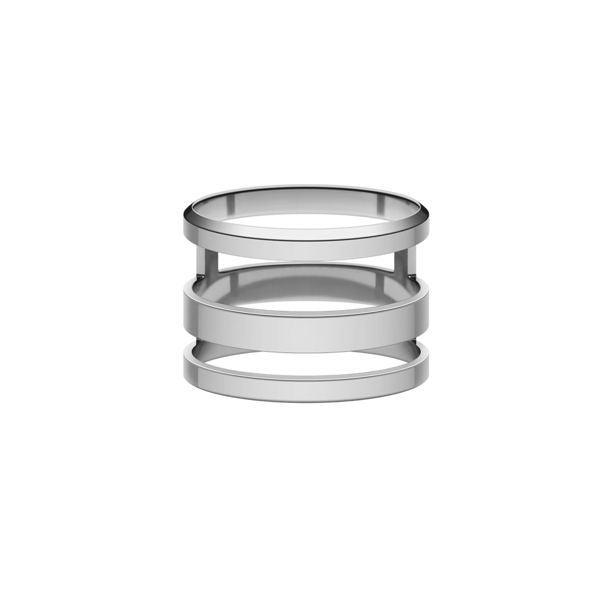 Elan Triad Ring Silver - Image 2
