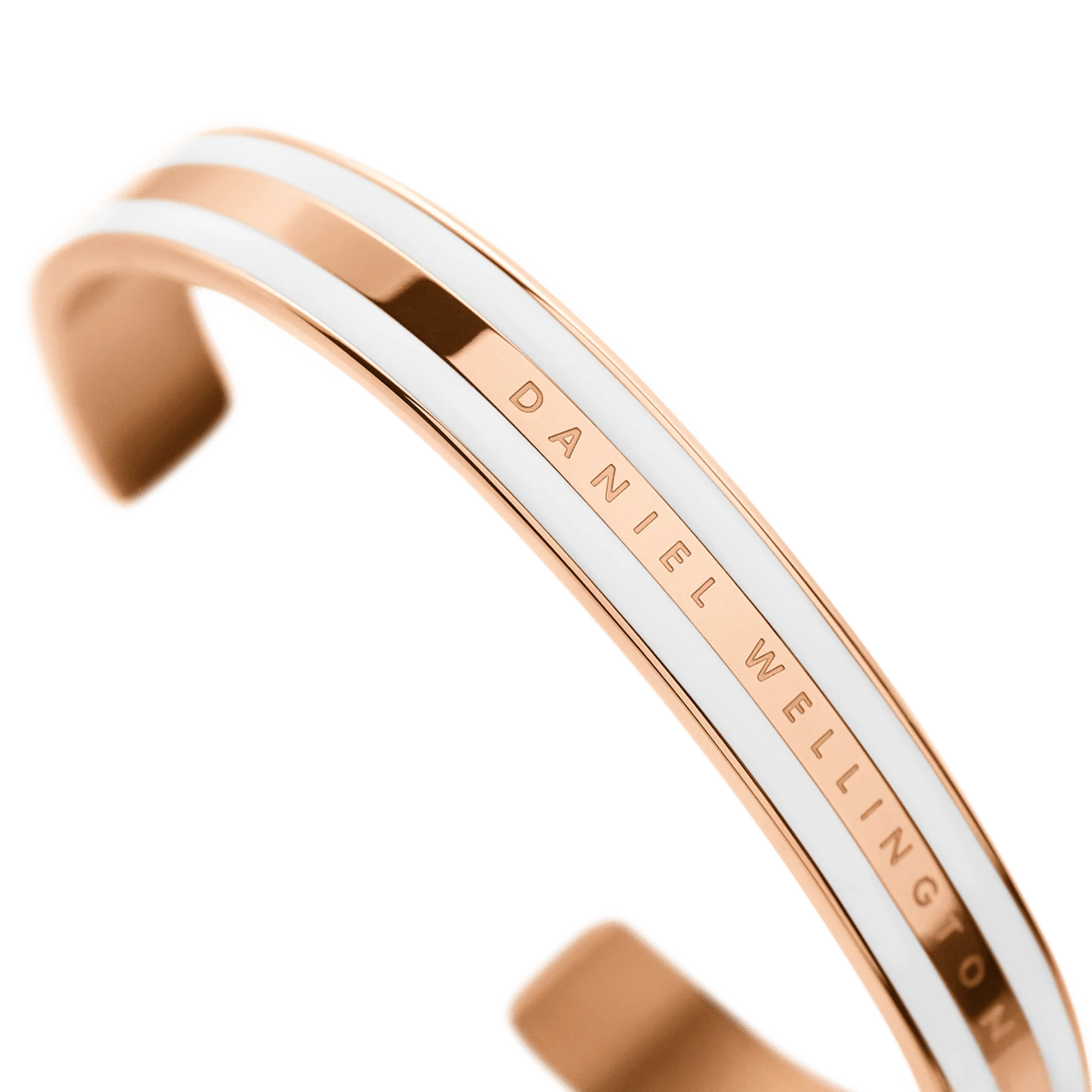 Emalie Bracelet Satin White Rose Gold - Image 5