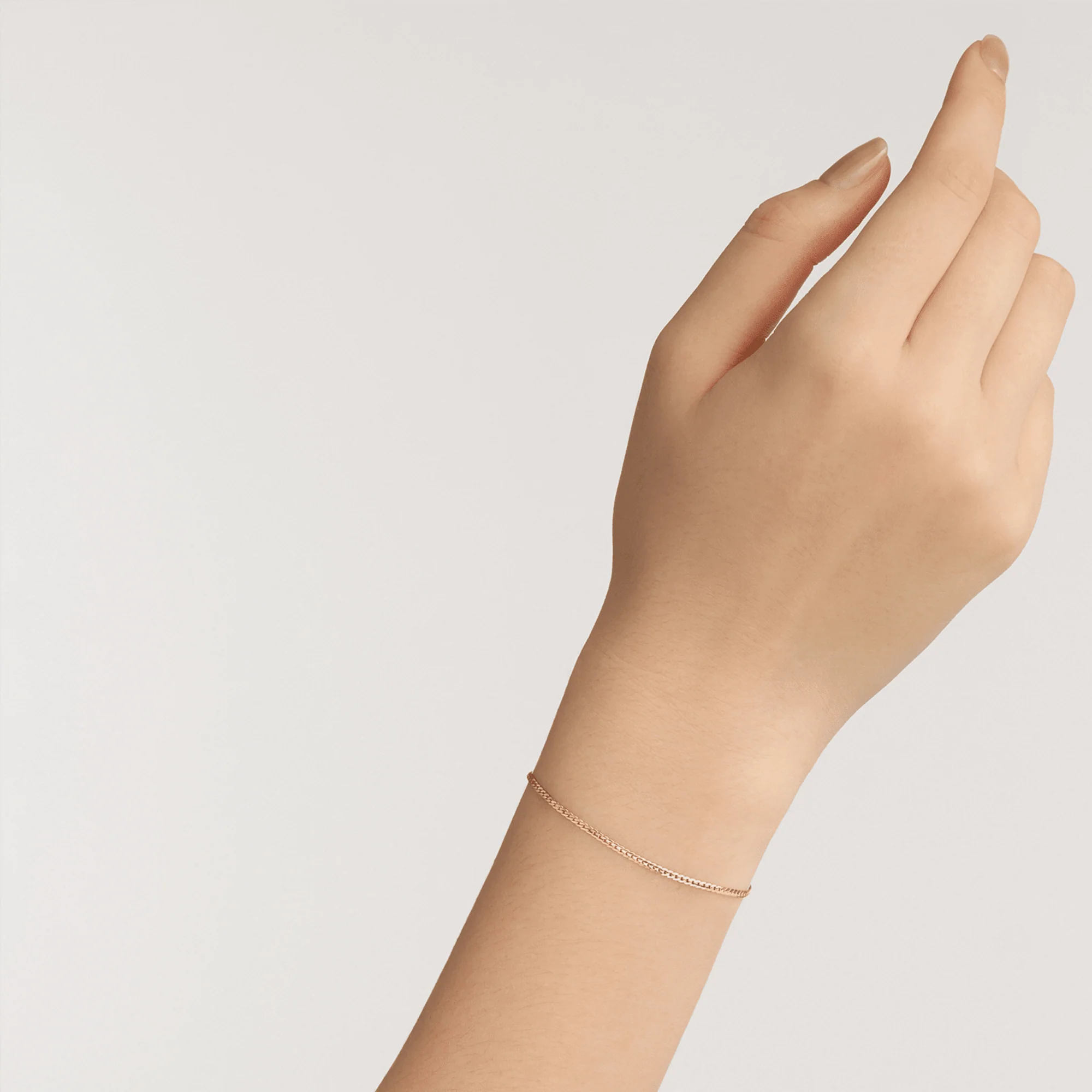 Flat Chain Bracelet G - Image 2