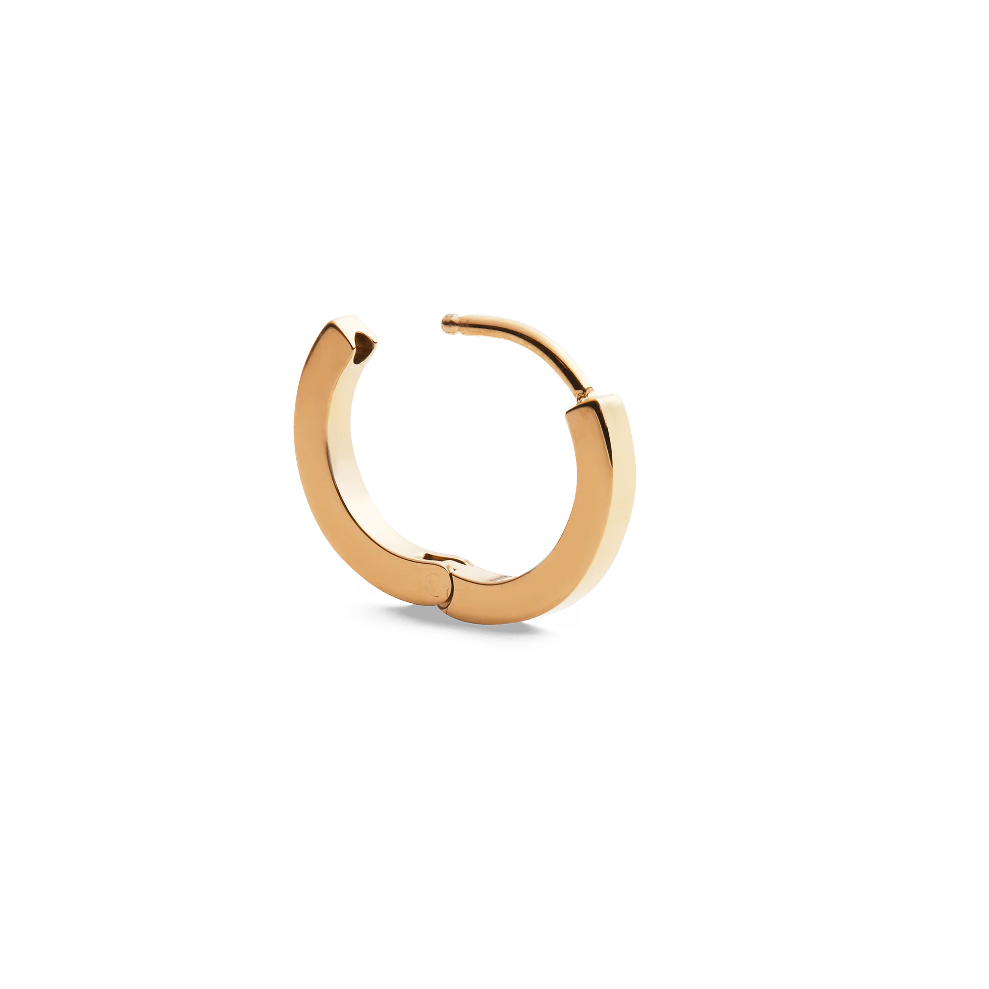 Hoop Earring Gold - Image 3