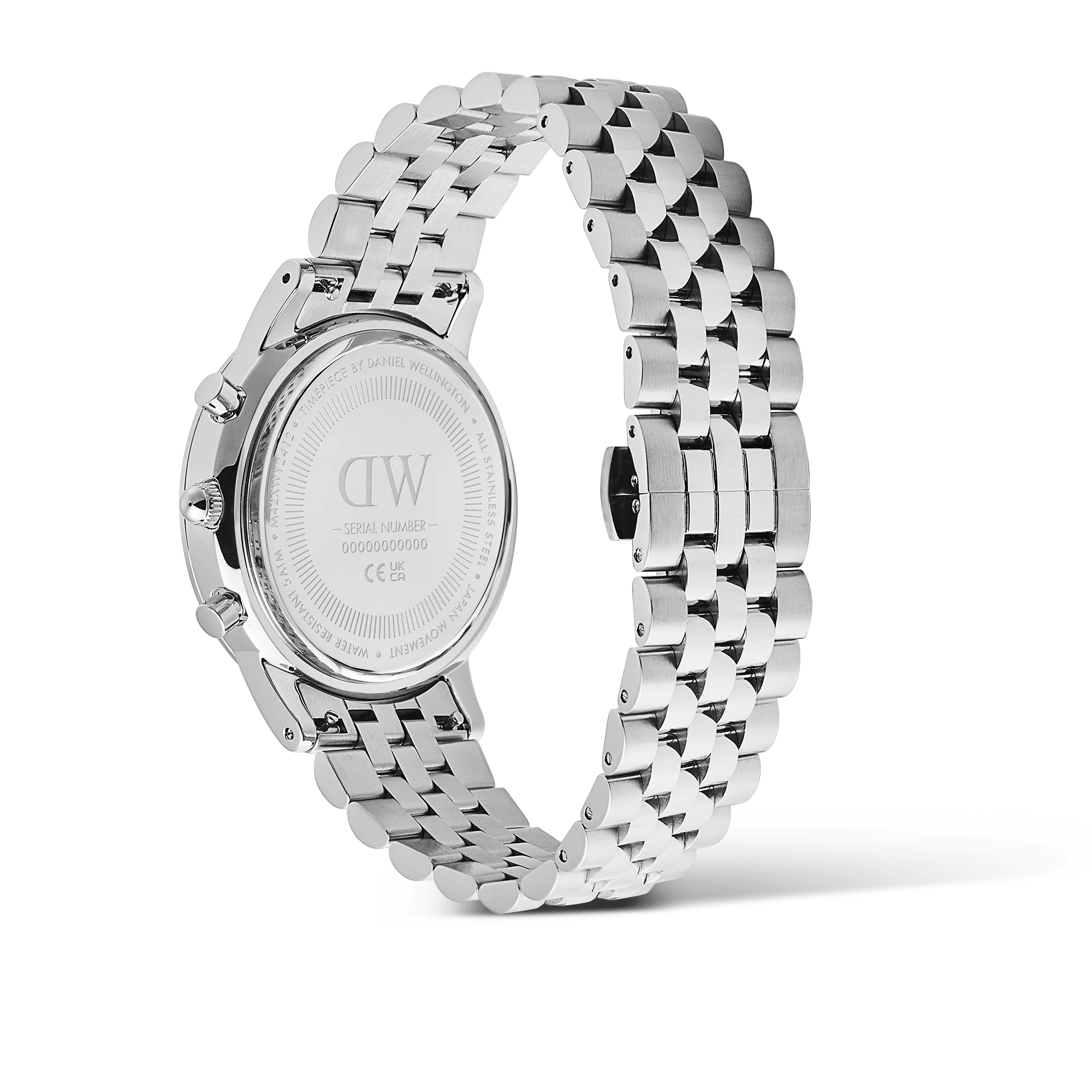 Iconic Chronograph Arch 5-Link Arctic Panda Silver - Image 6