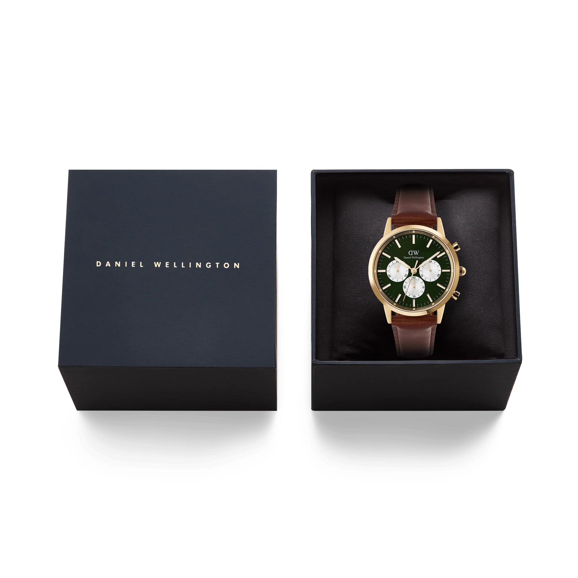 Iconic Chronograph  St Mawes Emerald Panda Gold - Image 6