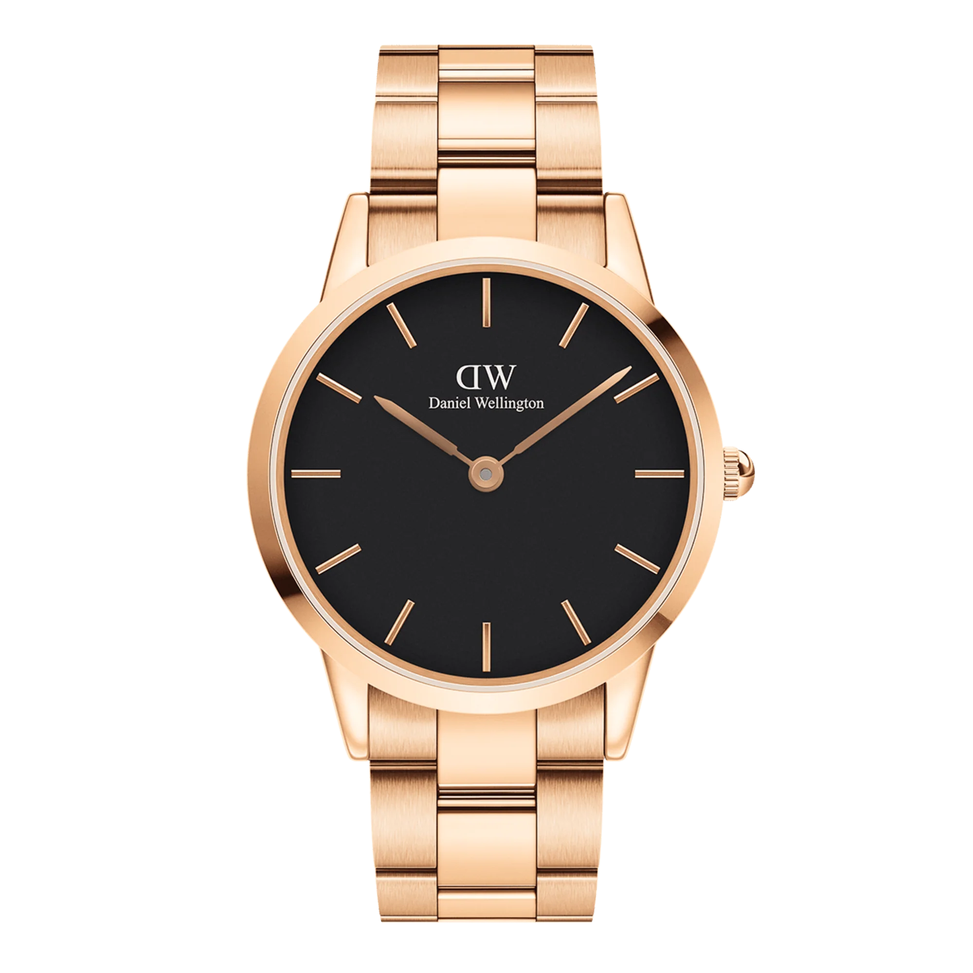 Iconic Link Black Rose Gold - Image 2