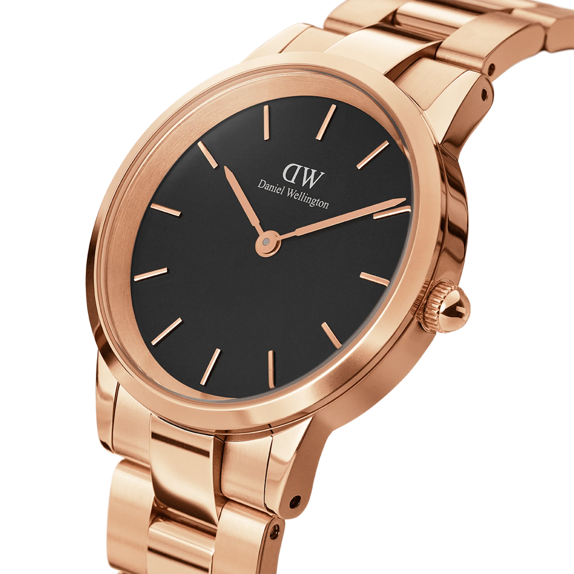 Iconic Link Black Rose Gold - Image 5