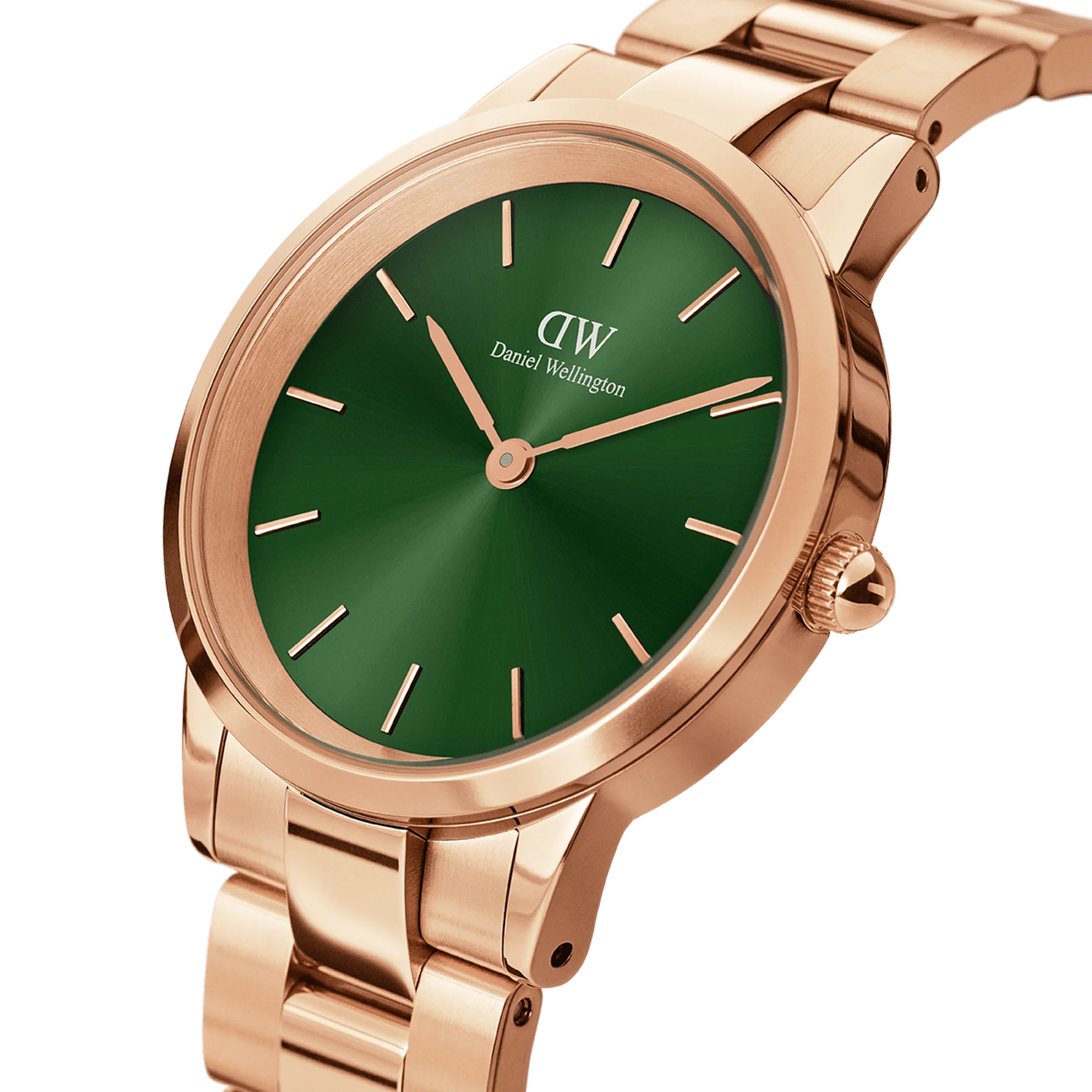 Iconic Link Emerald Green Rose Gold - Image 4
