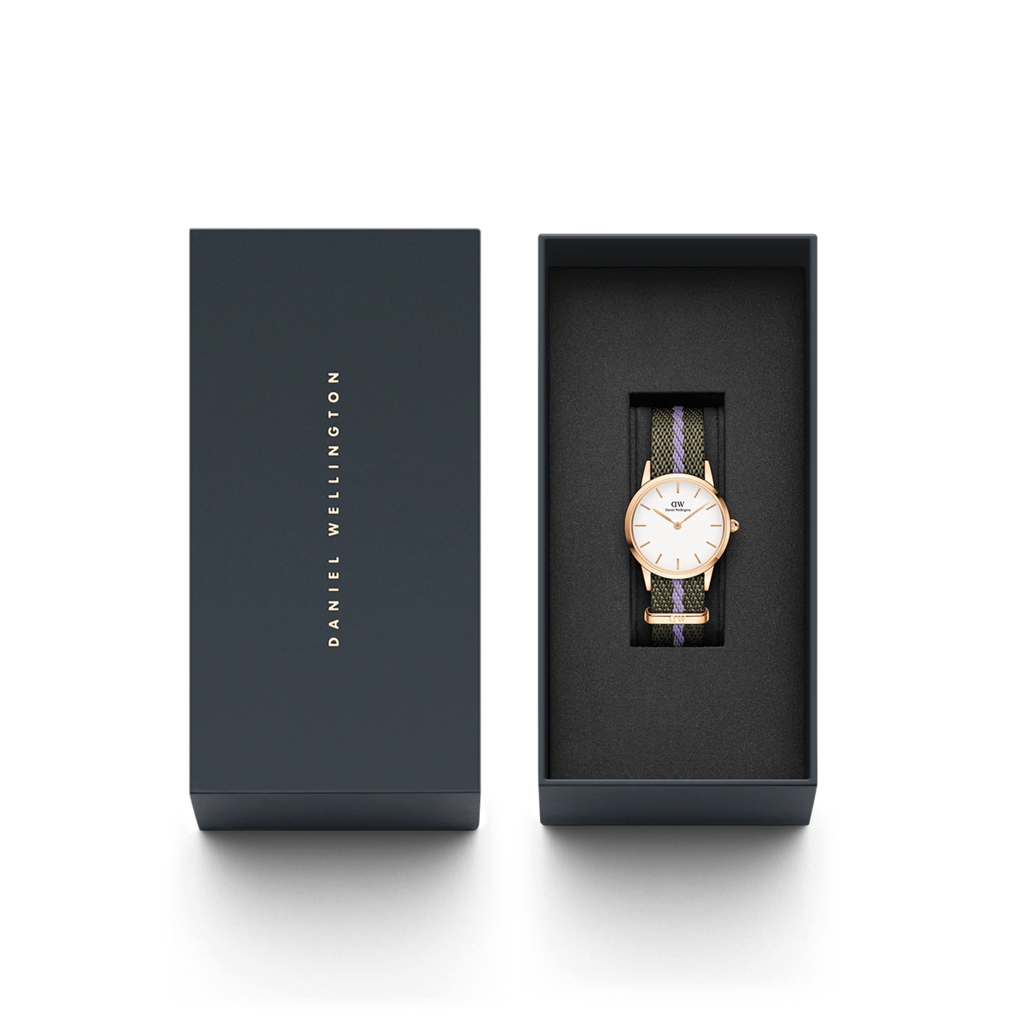 Iconic NATO Green/Purple Rose Gold - Image 3