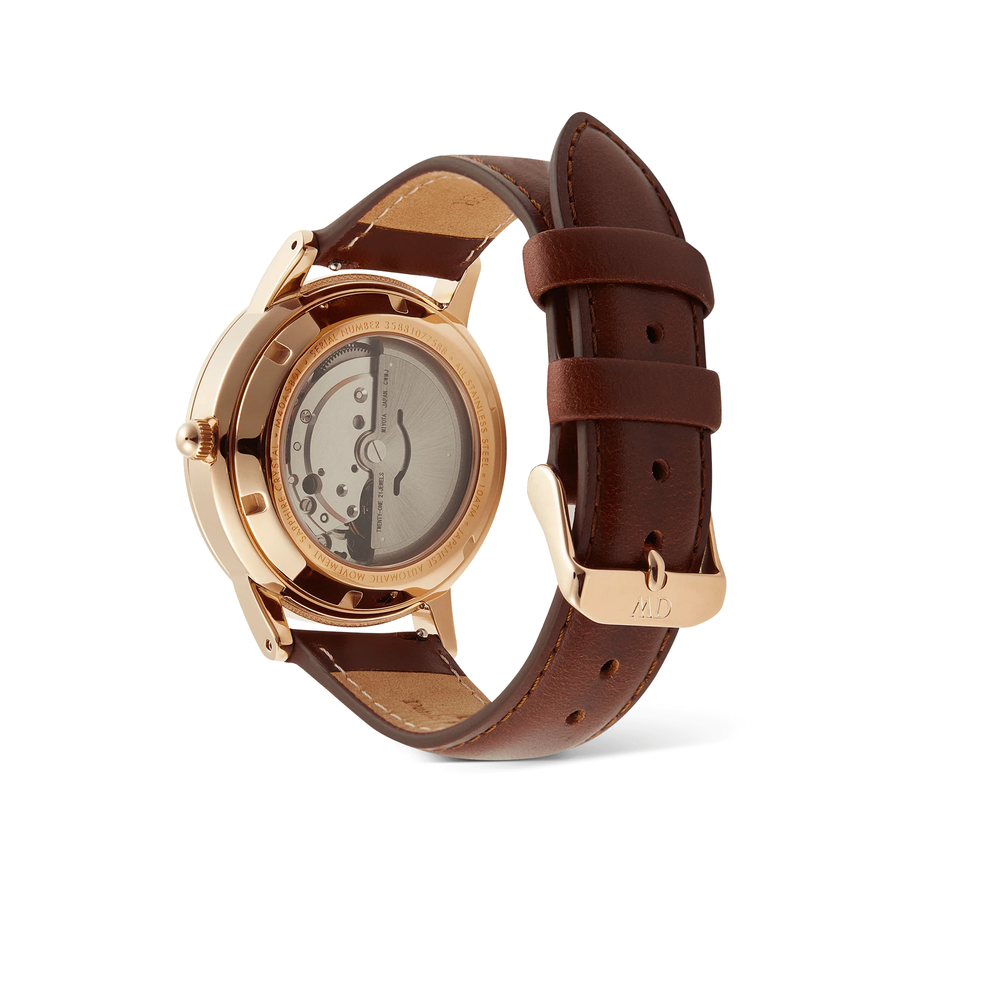 Iconic St Mawes Automatic Rose Gold - Image 5