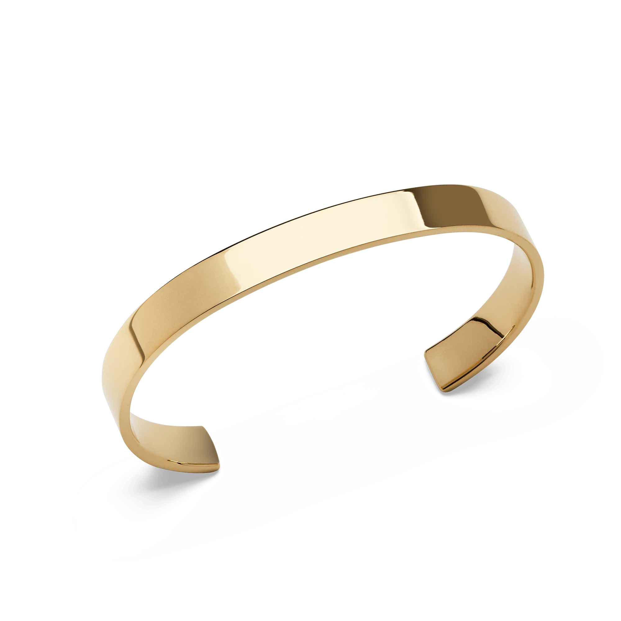 Line Cuff Polished Gold - Image 3