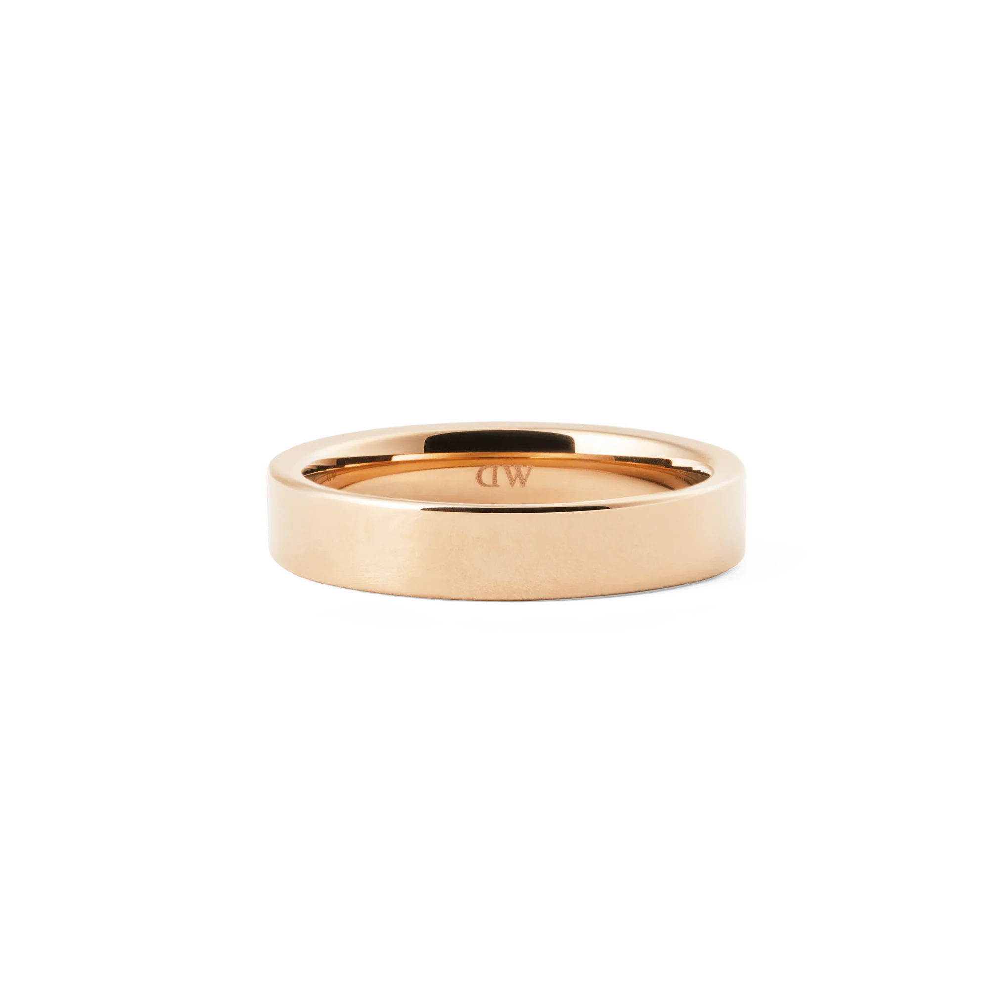 Line Ring Polished Rose Gold 4.5mm - Image 3