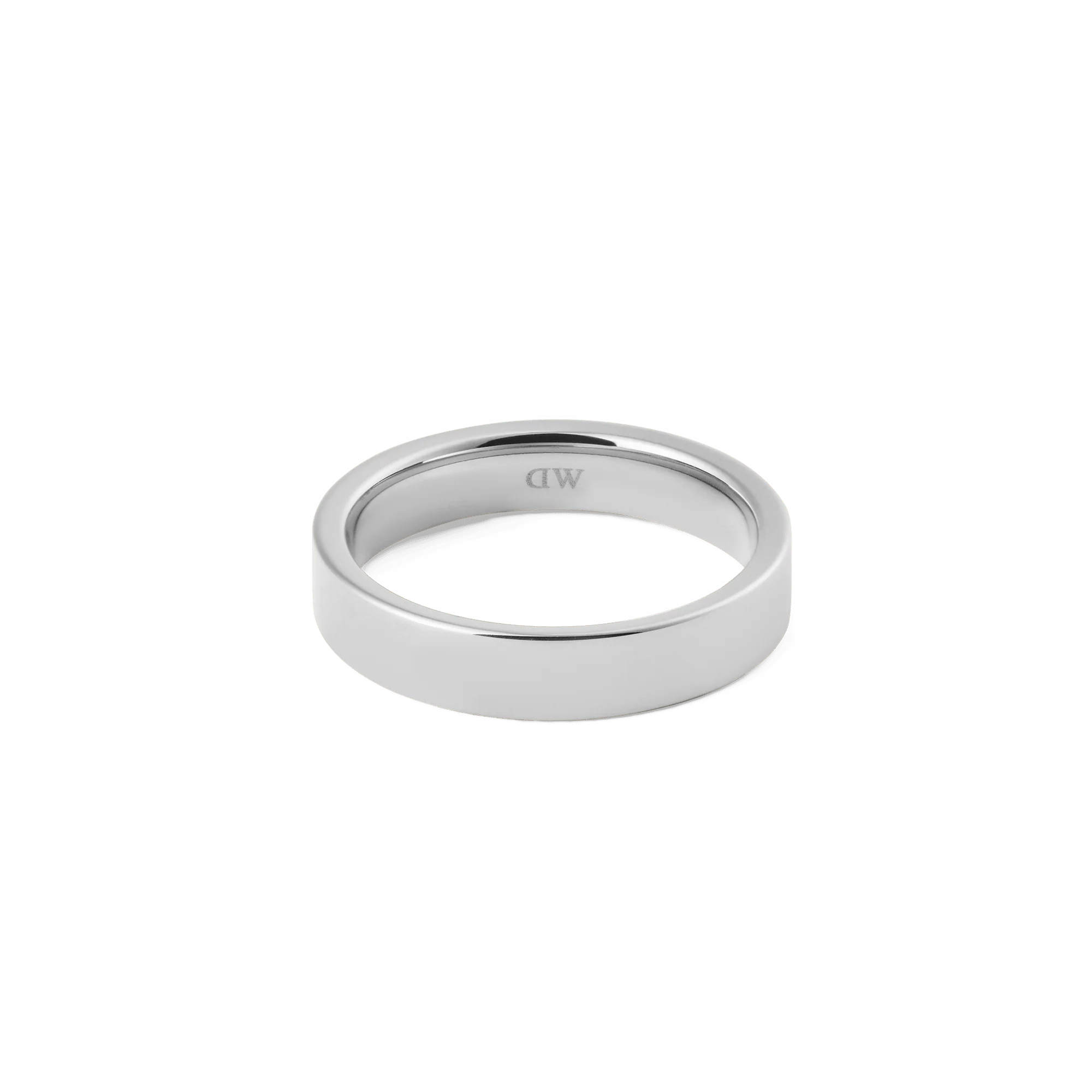 Line Ring Polished Silver 4.5mm - Image 4