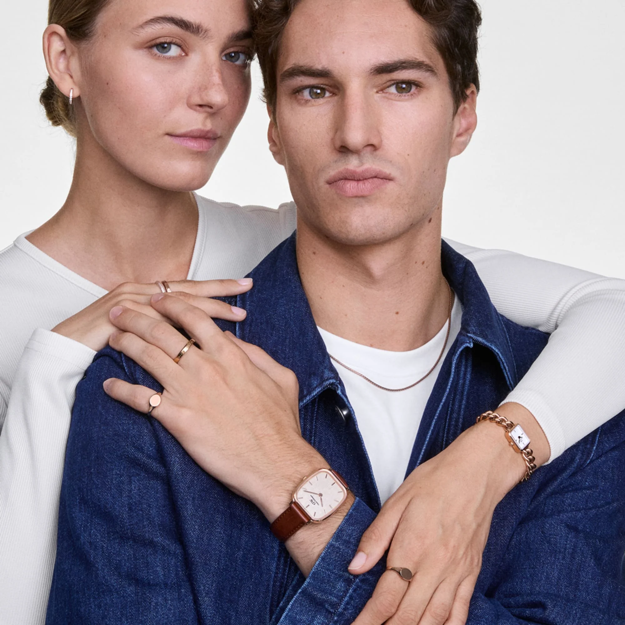 Marlon St Mawes Linen Rose Gold - Image 2