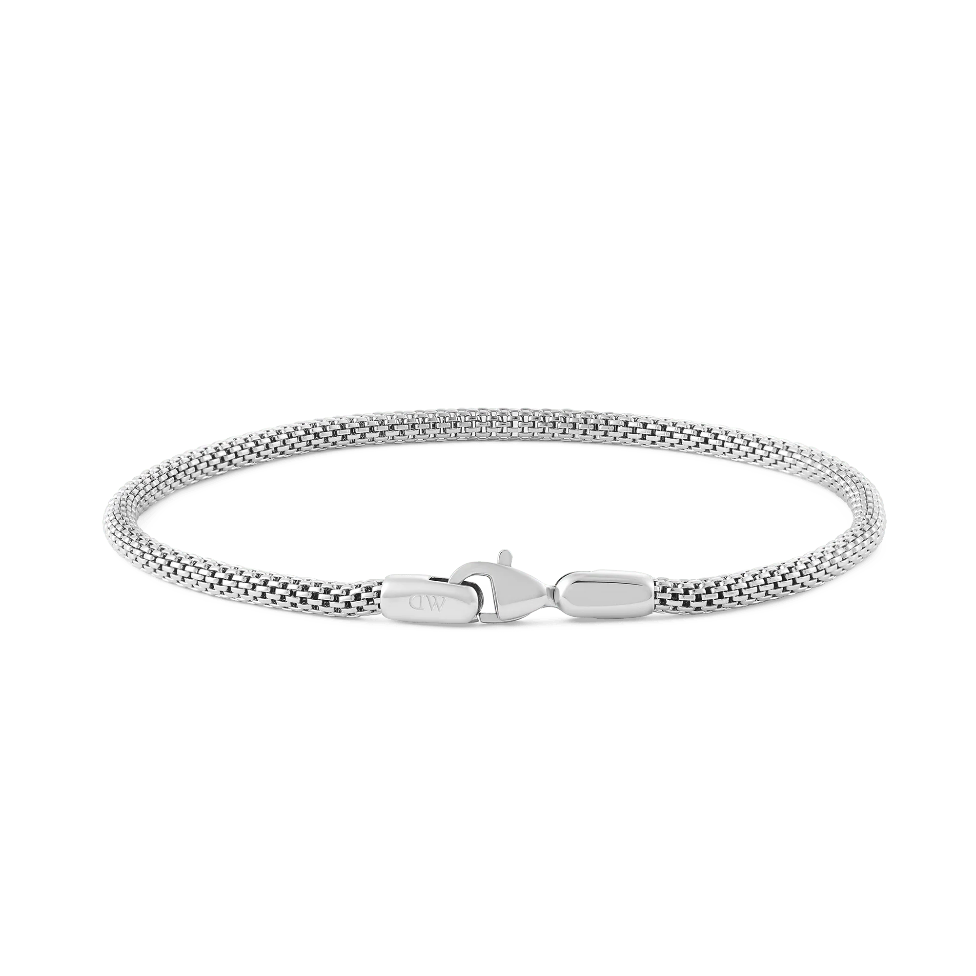 Tide Mesh Bracelet Sterling 2.8