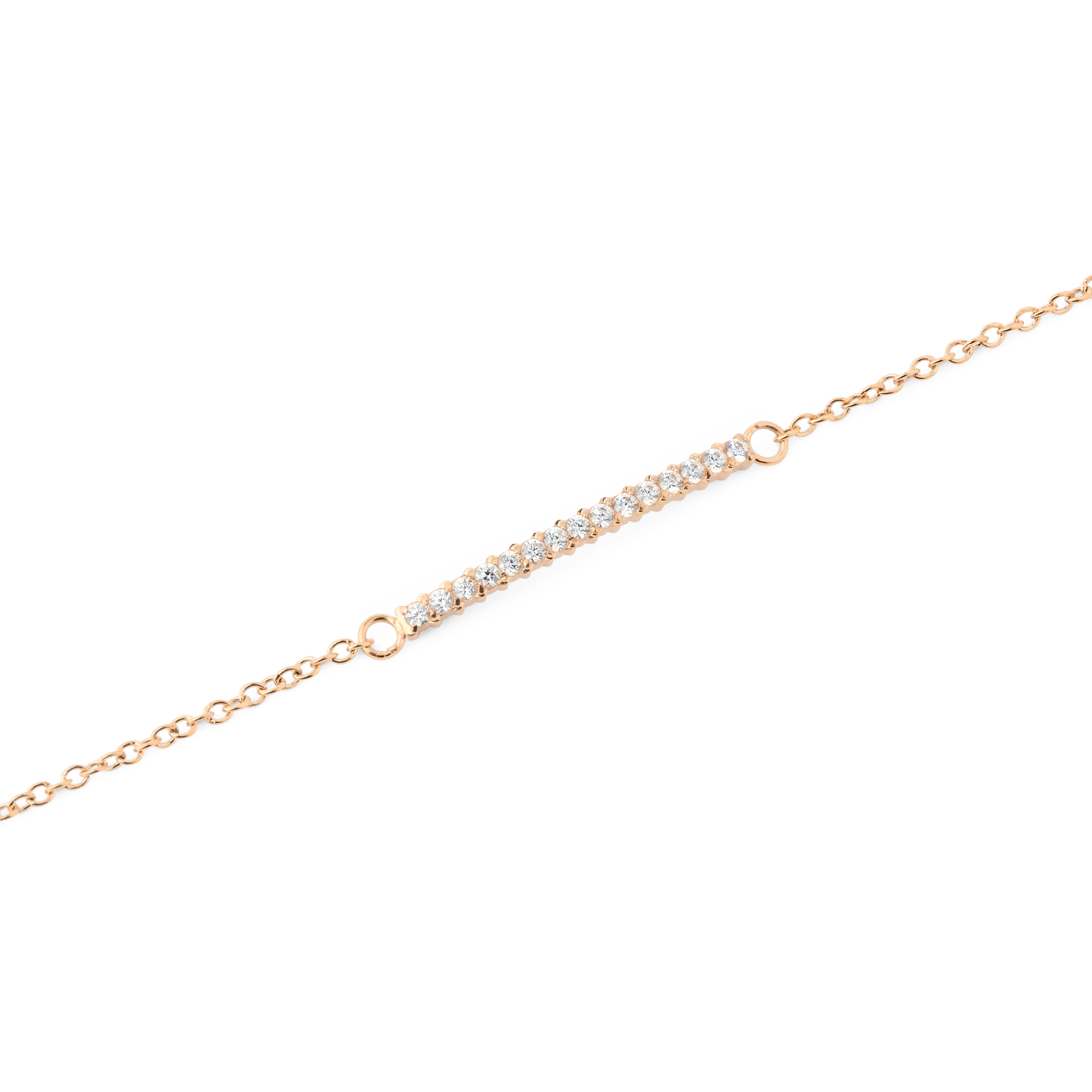 Mirelle Eternity Bracelet Rose Gold - Image 3