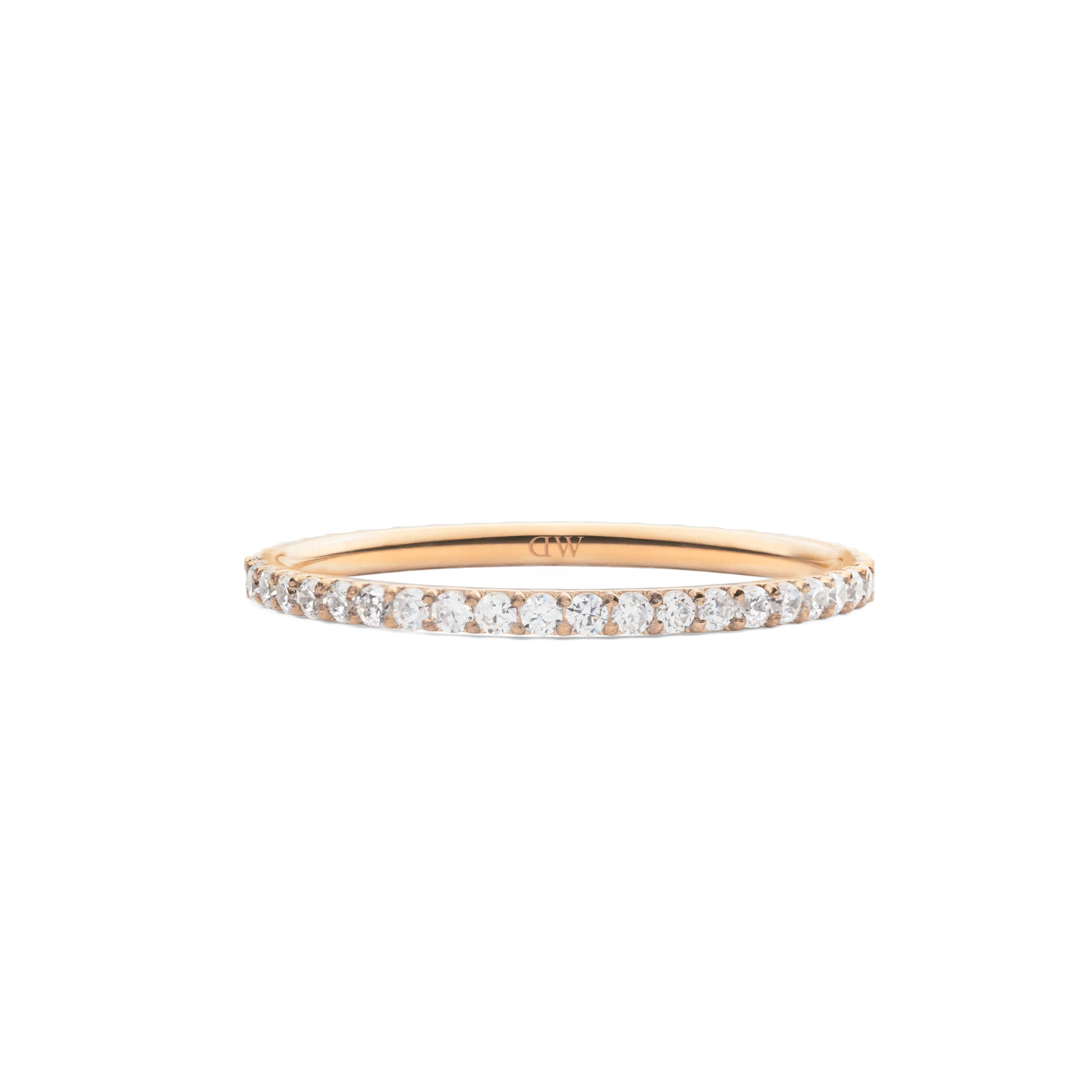 Mirelle Eternity Ring Rose Gold 1.4 mm - Image 3