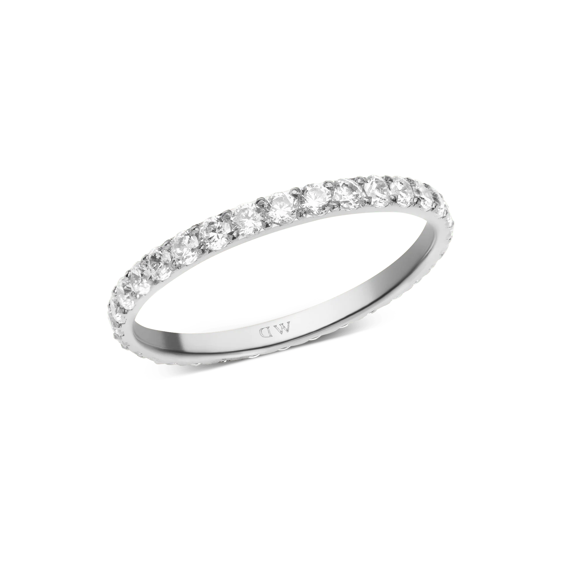 Mirelle Eternity Ring Silver 2 mm