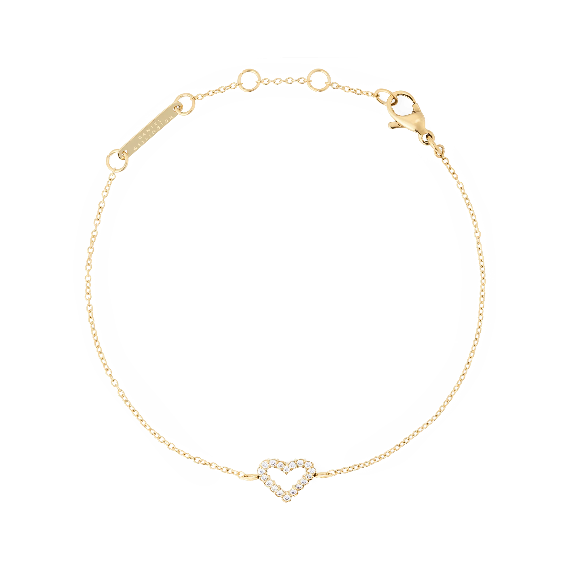 Mirelle Heart Bracelet Gold