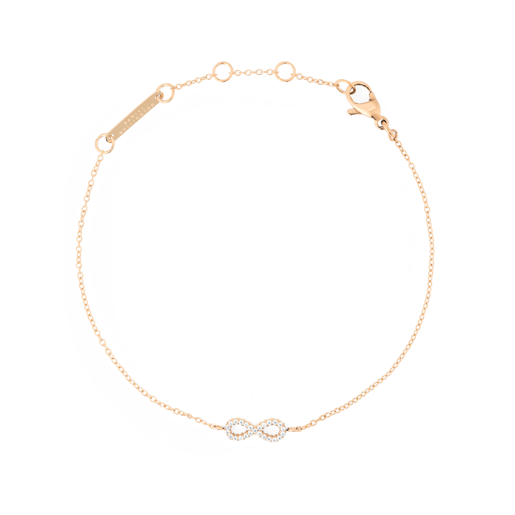 Mirelle Infinity Bracelet Rose Gold