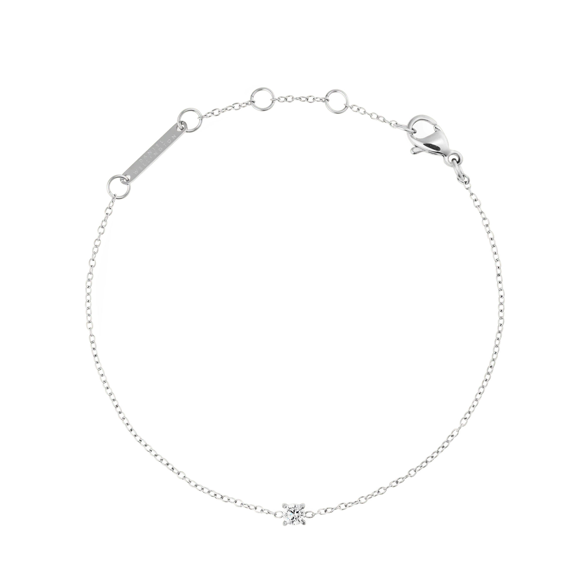 Mirelle Solitaire Bracelet Silver