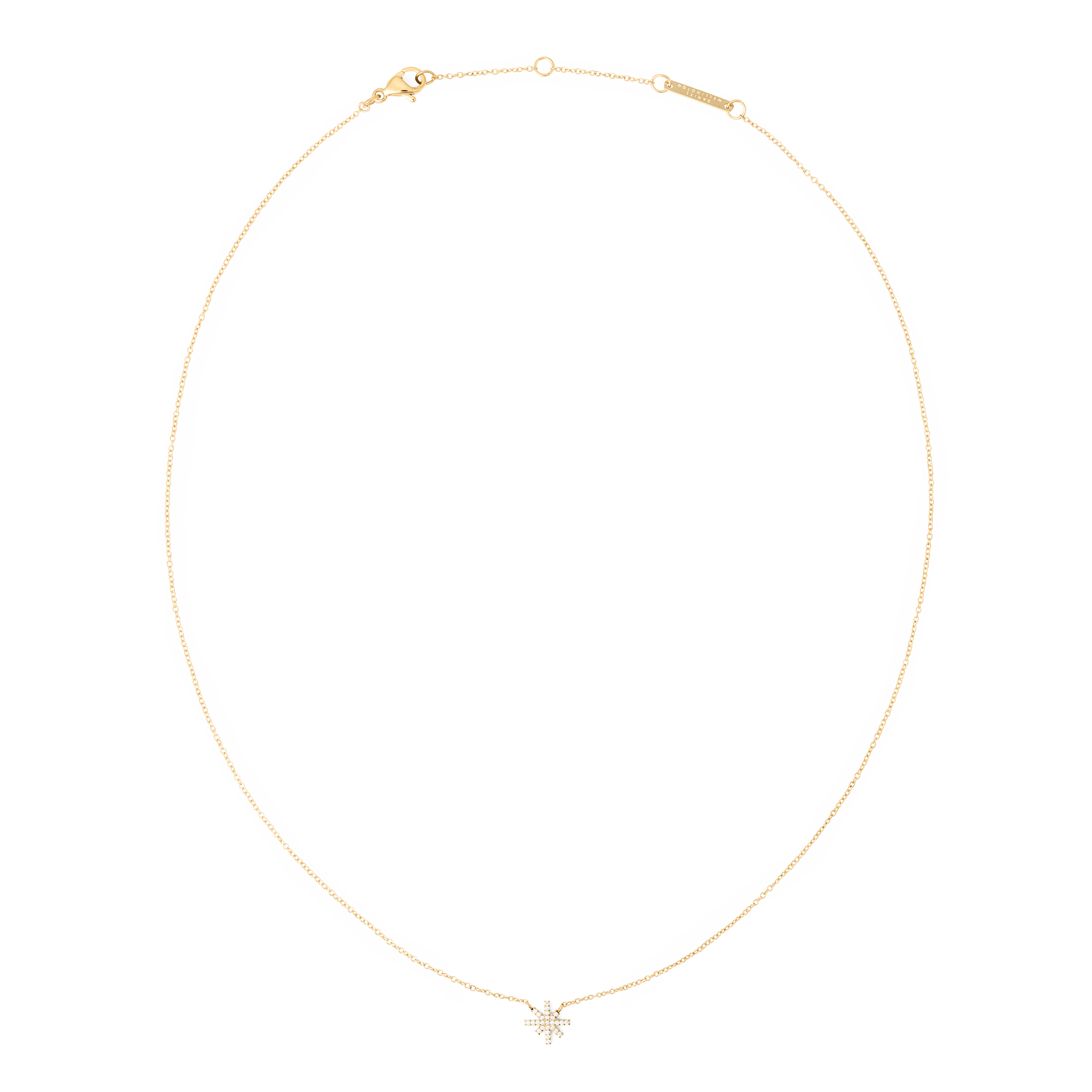 Mirelle Star Necklace Gold - Image 3