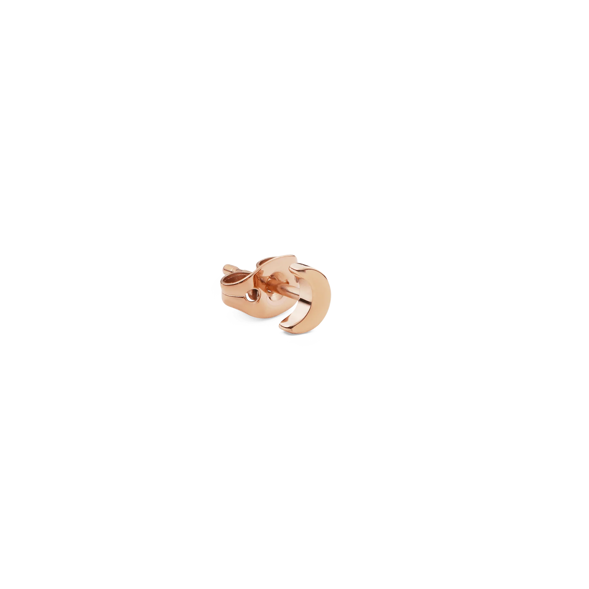 Moon Stud Rose Gold - Image 3