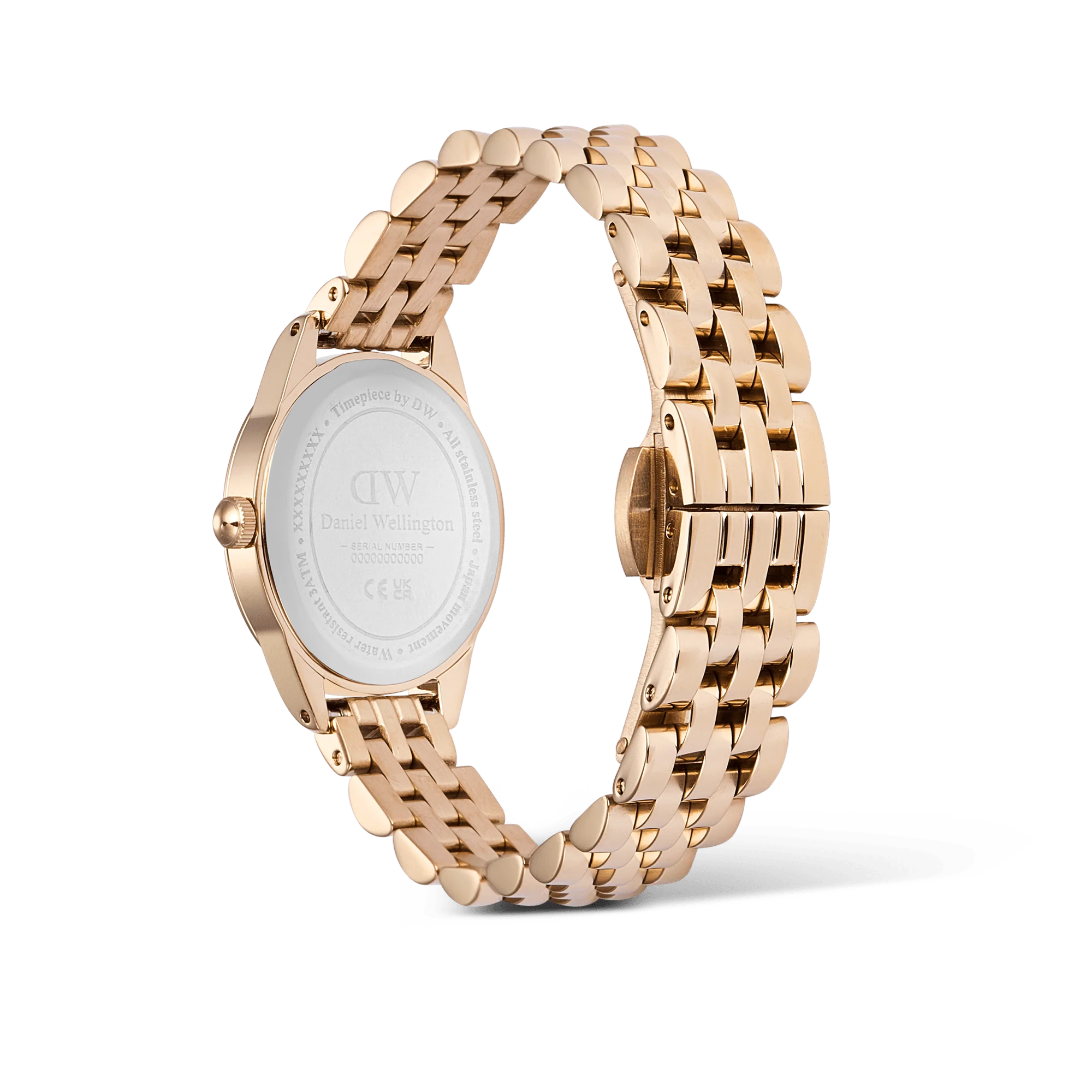 Ophelia Mini Emerald Rose Gold - Image 4