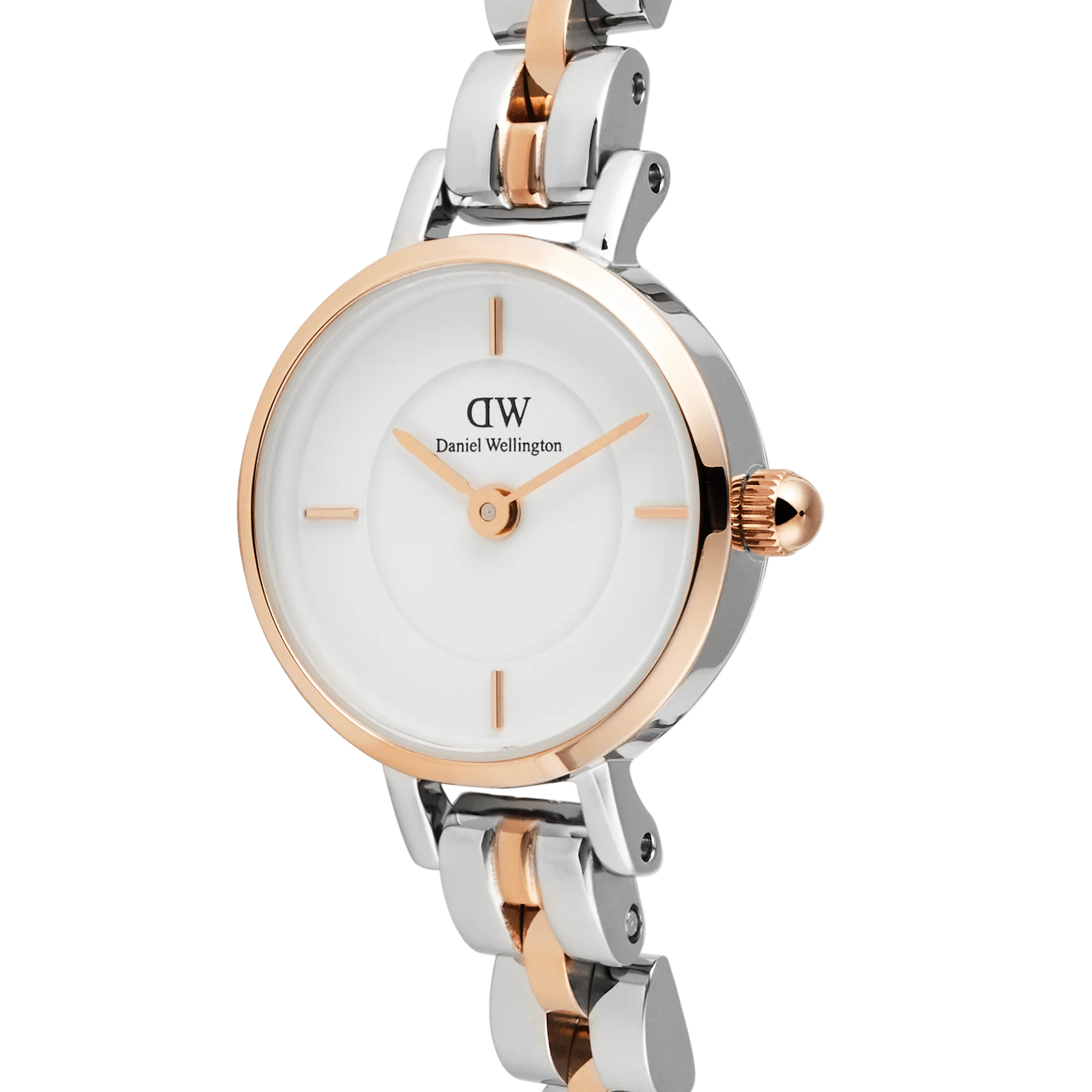 Petite Mini Arch 3-Link Two Tone Rose Gold - Image 4