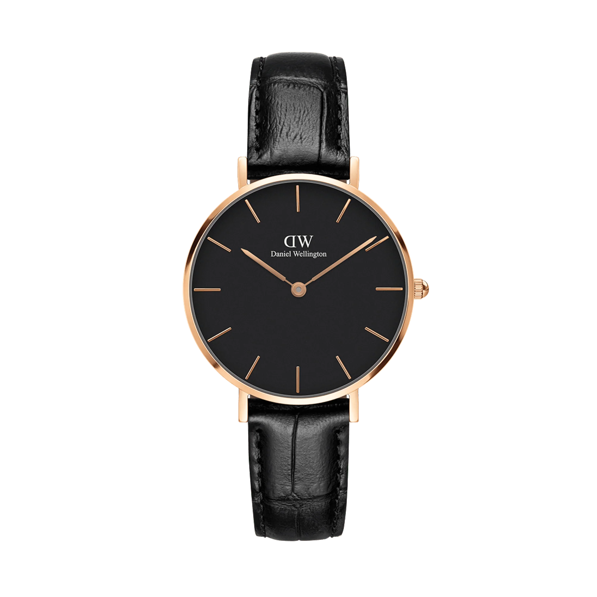 Petite Reading Black Rose Gold