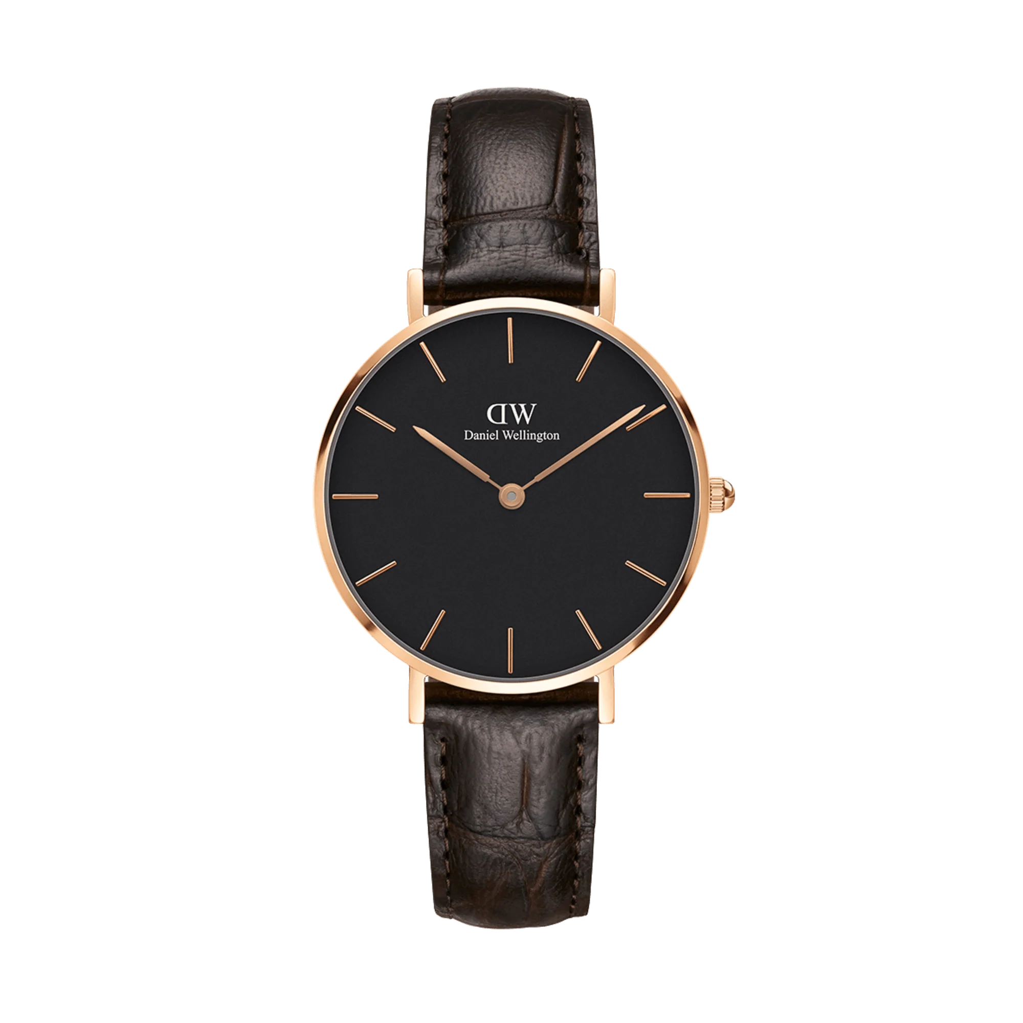 Petite York Black Rose Gold