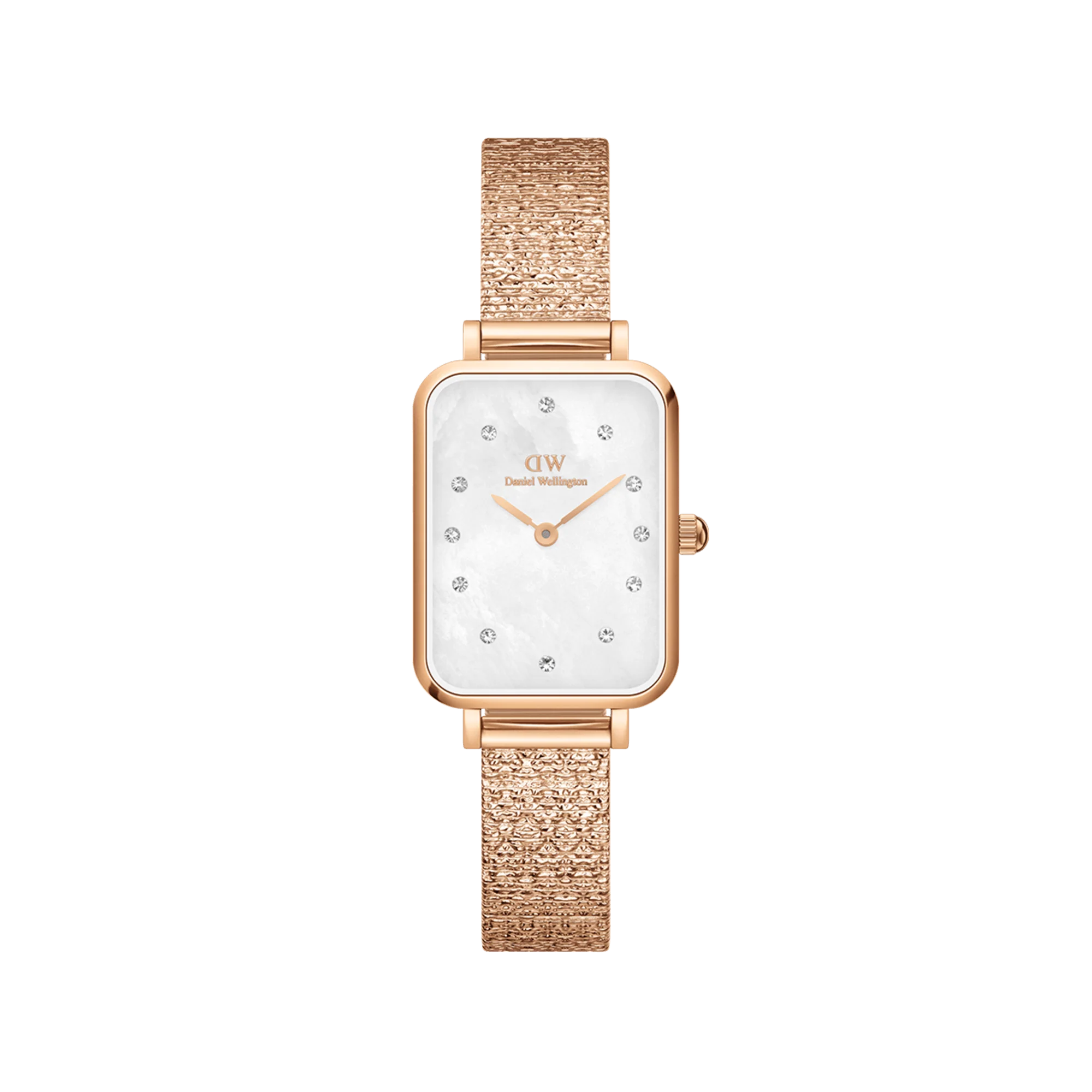 Quadro Lumine Pressed Piano White MoP Rose Gold - Image 2